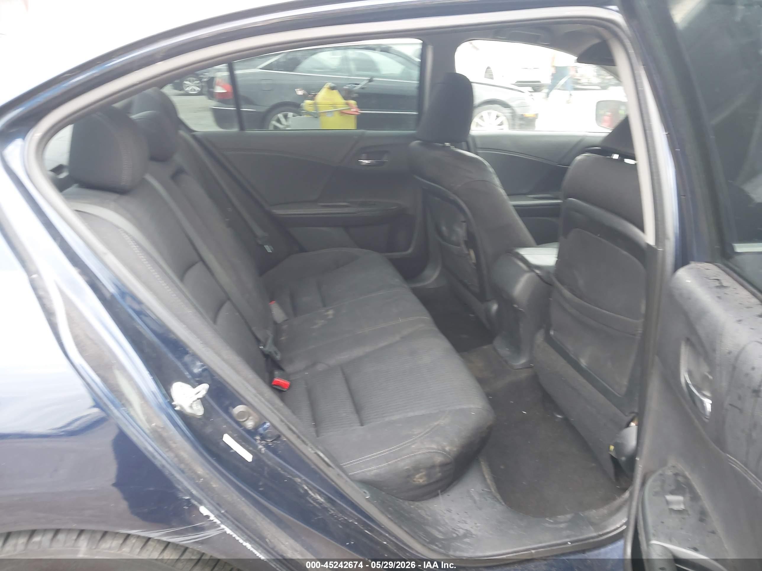 2013 Honda Accord Sport Синий vin: 1HGCR2F5XDA105891