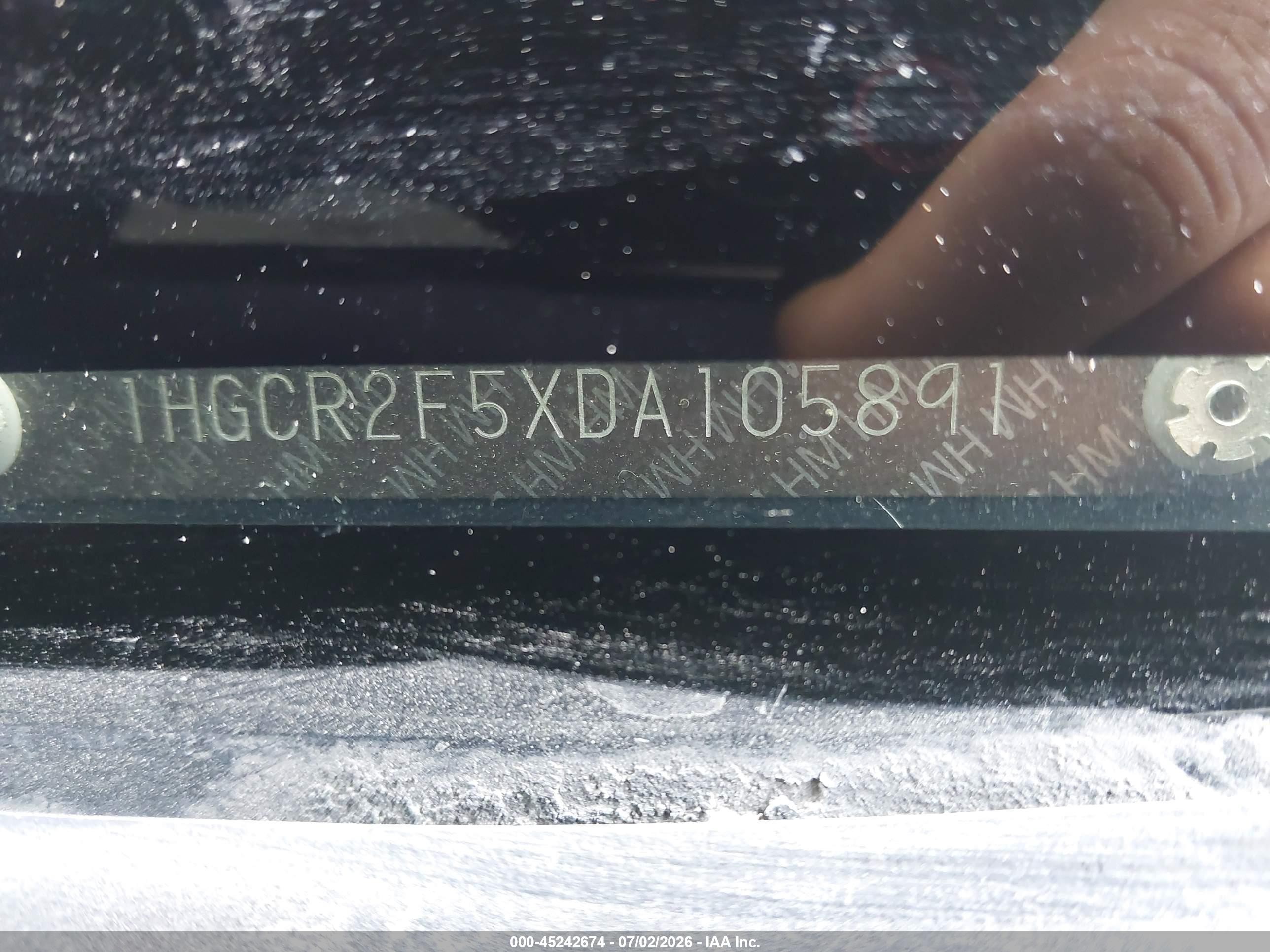 2013 Honda Accord Sport Синий vin: 1HGCR2F5XDA105891
