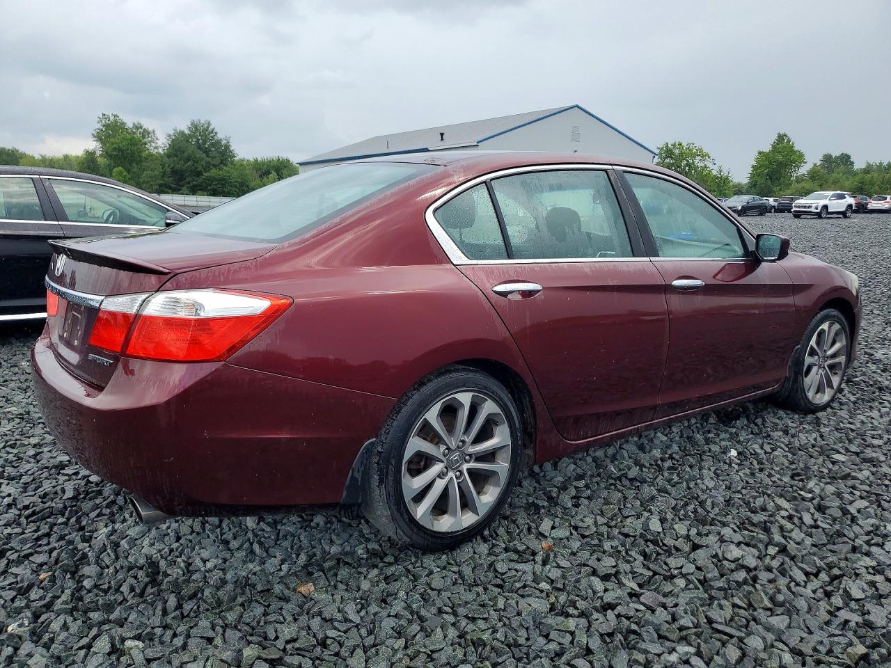 2013 Honda Accord Sport Burgundy vin: 1HGCR2F5XDA128278