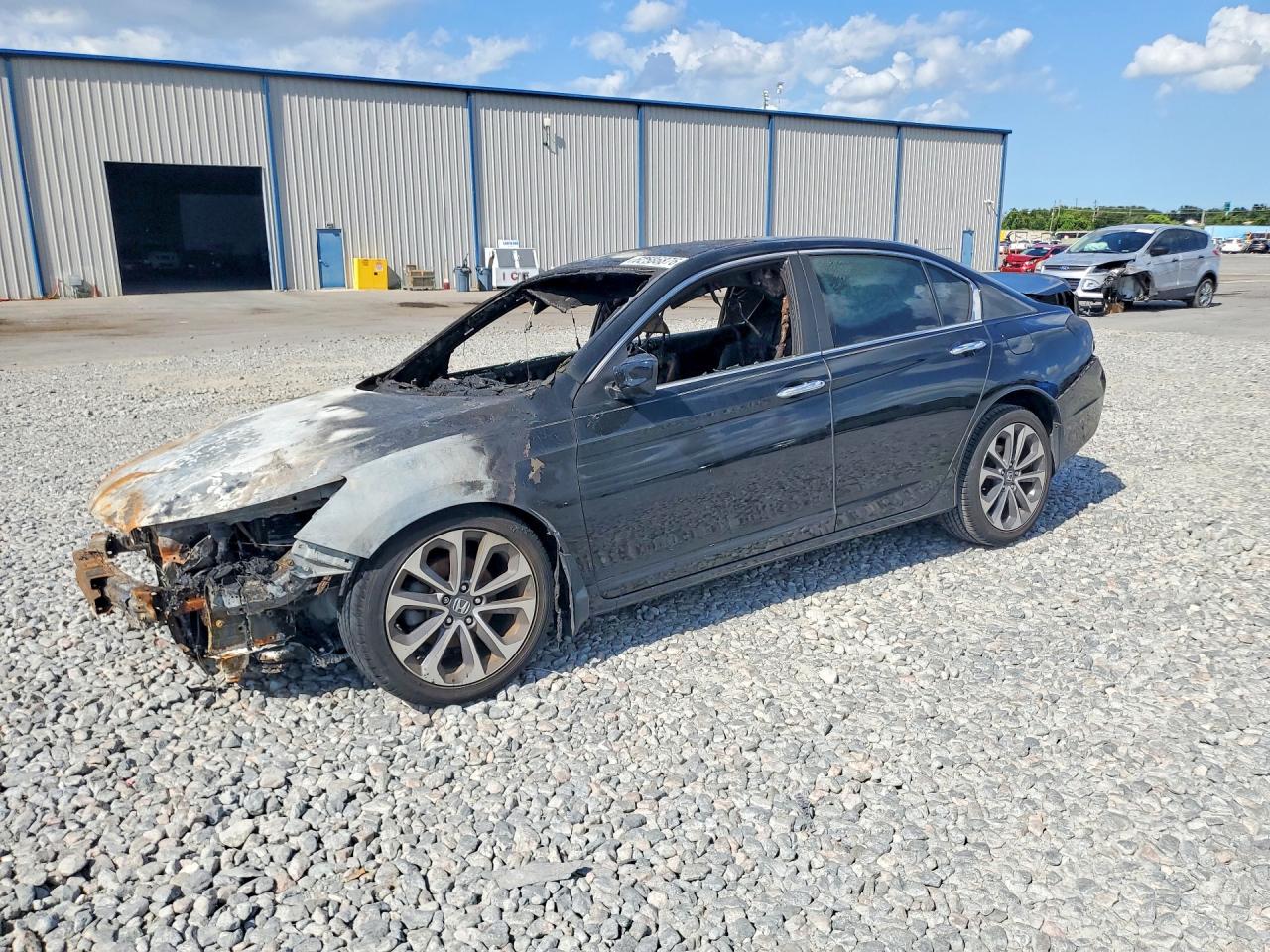2013 Honda Accord Sport Black vin: 1HGCR2F5XDA152435