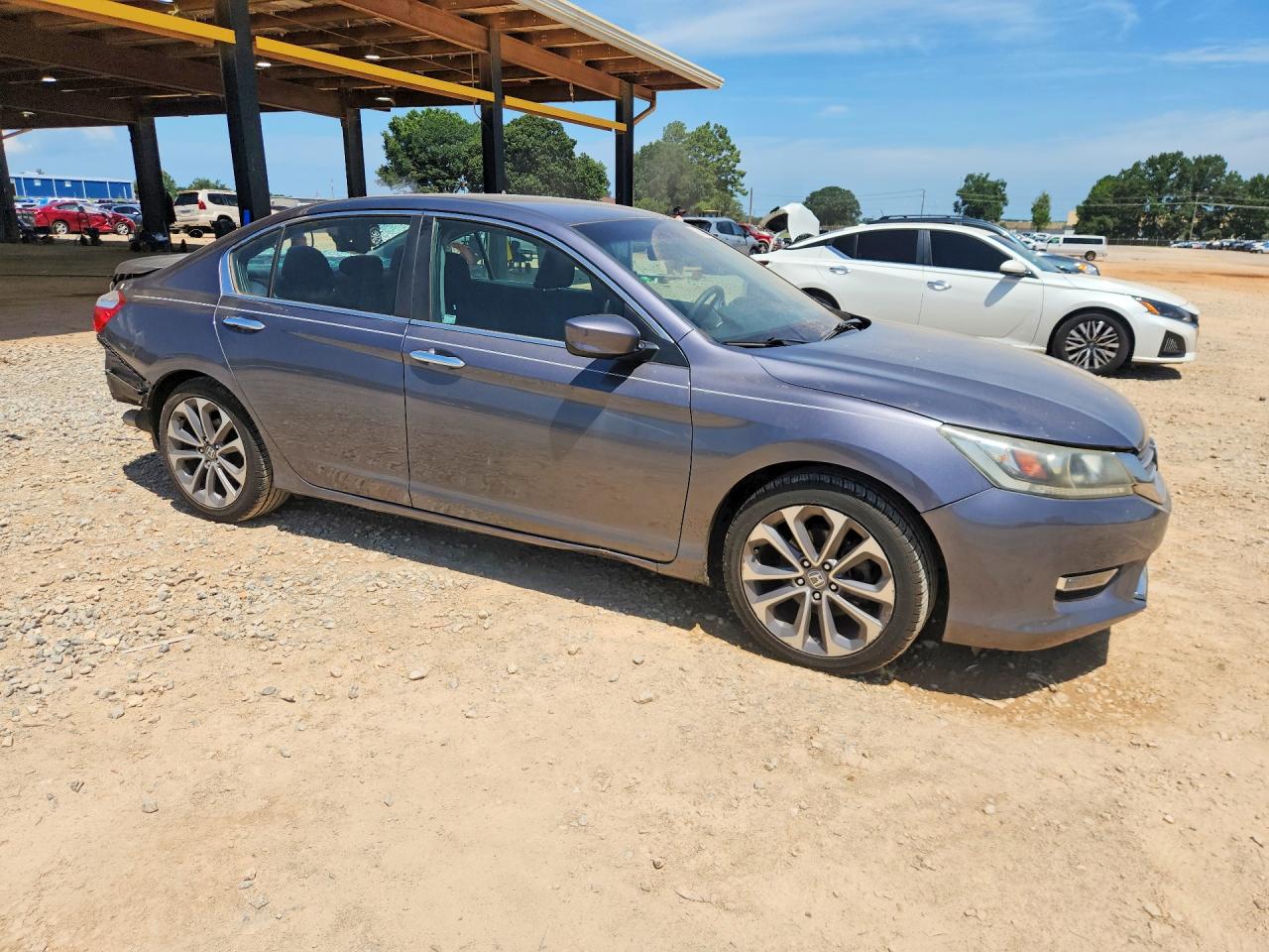 2013 Honda Accord Sport Gray vin: 1HGCR2F5XDA174807