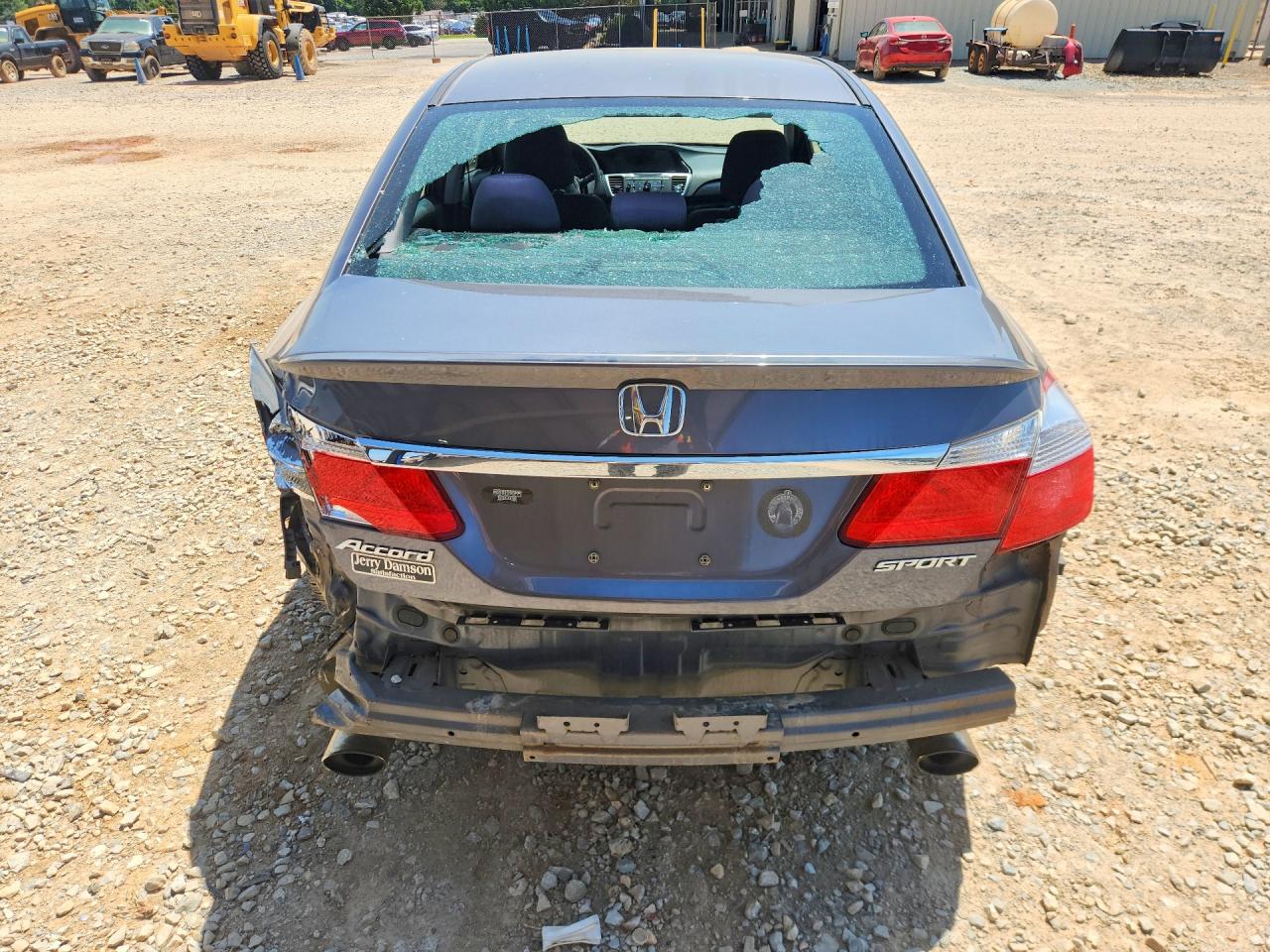 2013 Honda Accord Sport Gray vin: 1HGCR2F5XDA174807