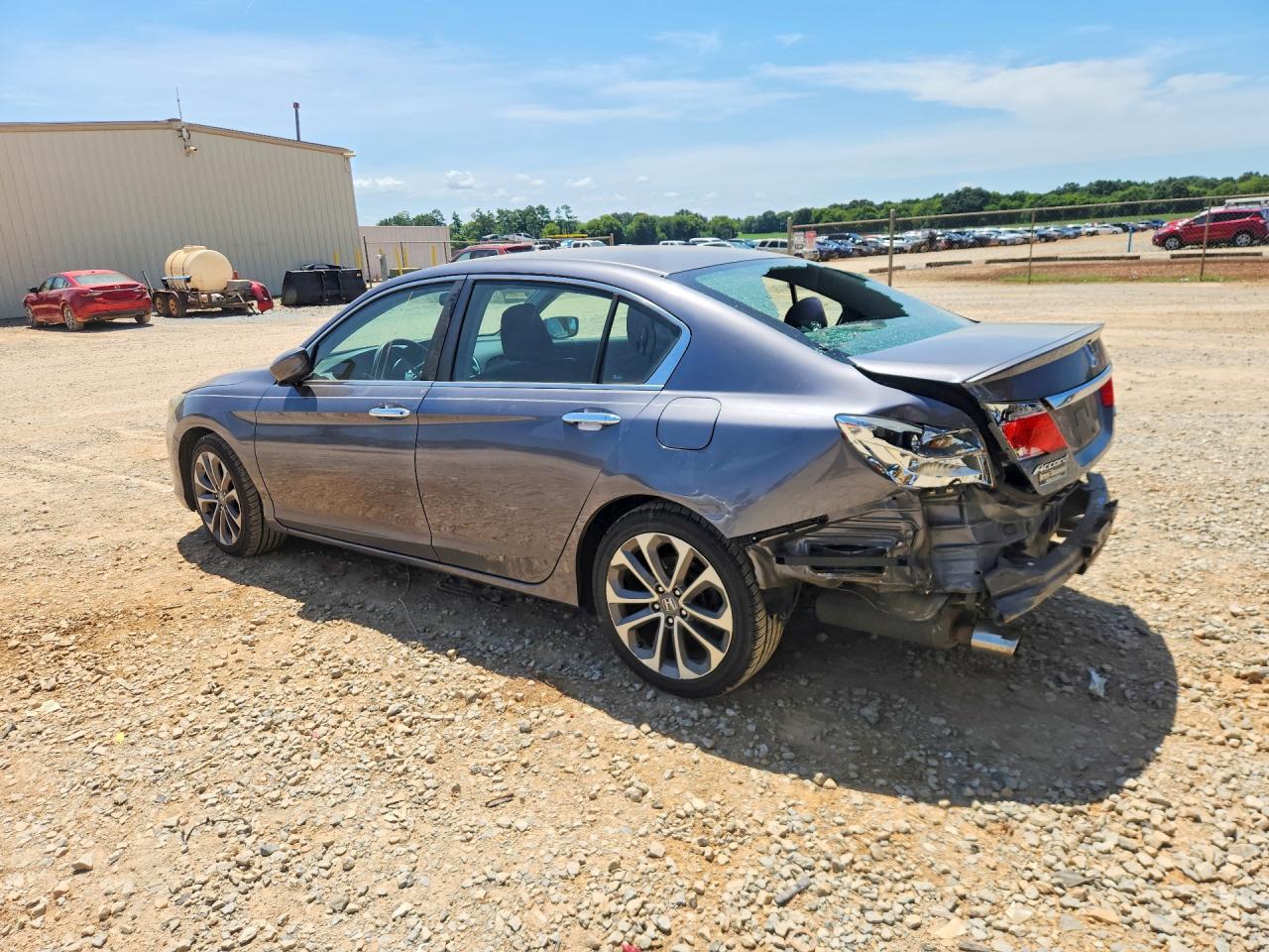 2013 Honda Accord Sport Gray vin: 1HGCR2F5XDA174807