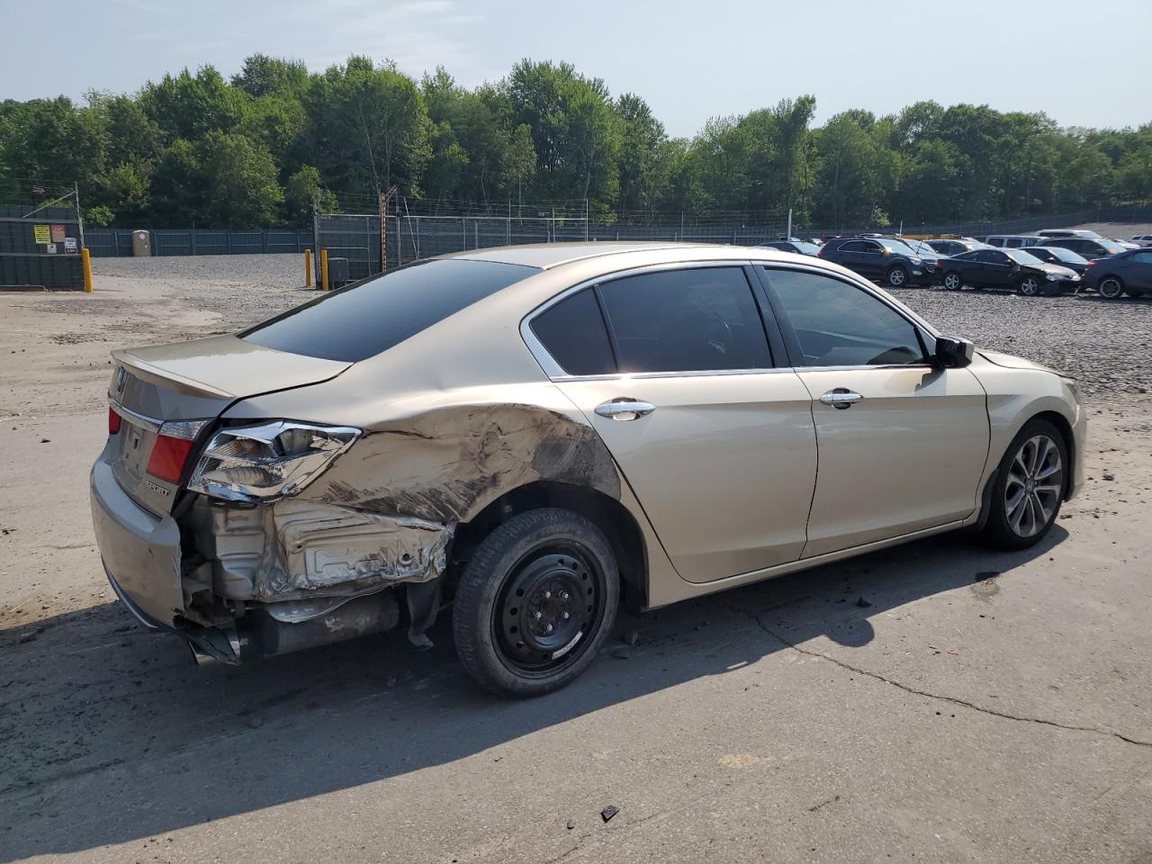 2013 Honda Accord Sport   Gold vin: 1HGCR2F5XDA176119