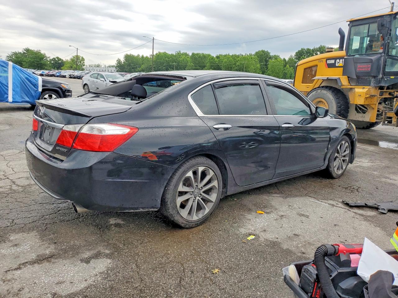 2013 Honda Accord Sport Black vin: 1HGCR2F5XDA197102
