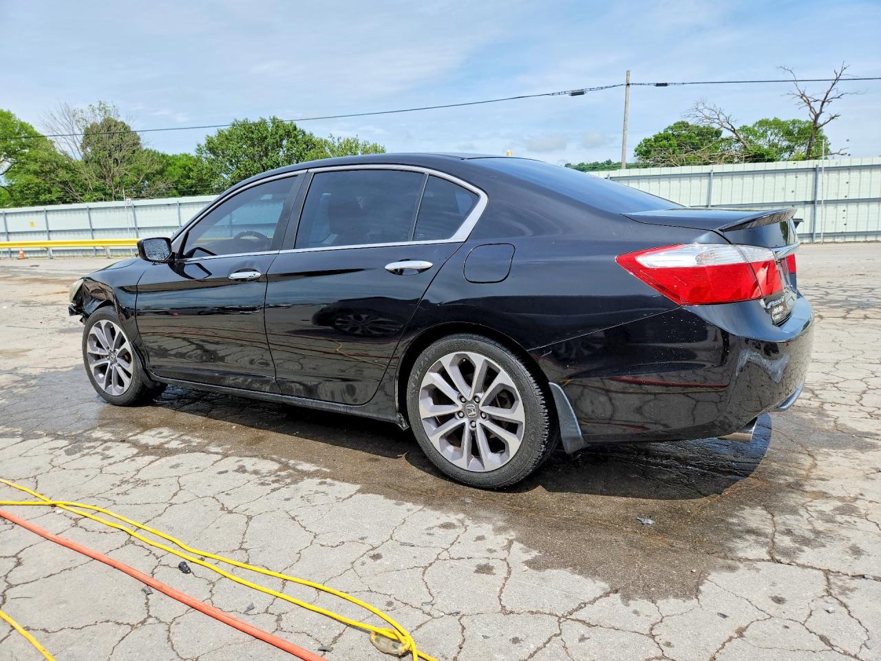 2013 Honda Accord Sport Black vin: 1HGCR2F5XDA199836