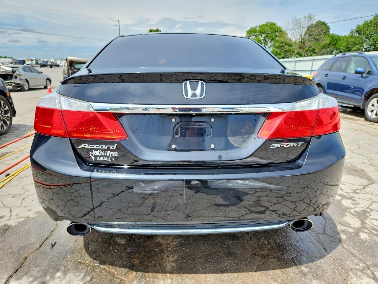 2013 Honda Accord Sport Black vin: 1HGCR2F5XDA199836