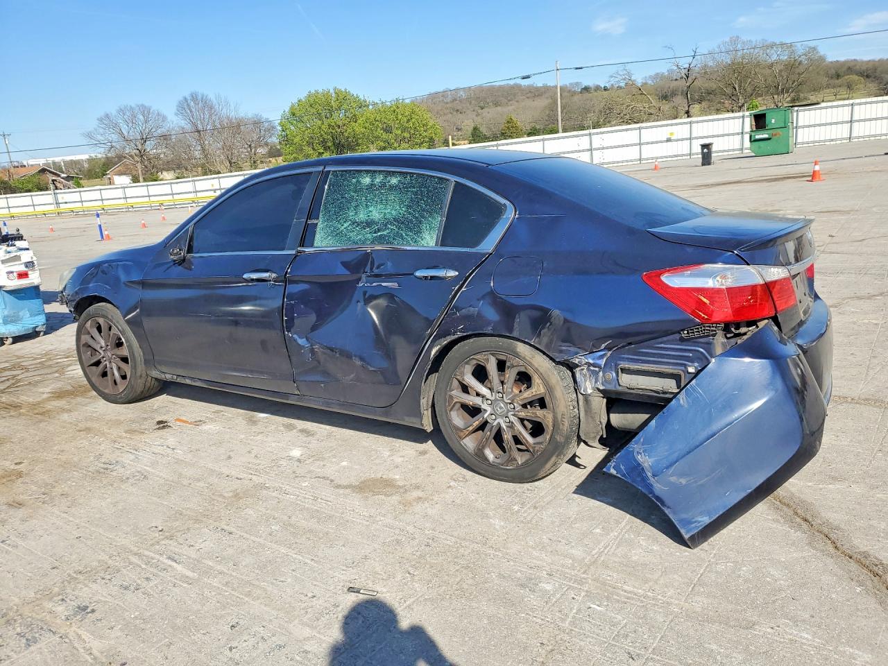 2013 Honda Accord Sport Blue vin: 1HGCR2F5XDA212231