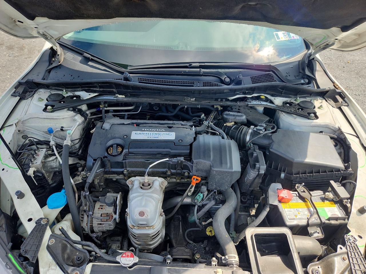 2013 Honda Accord Sport White vin: 1HGCR2F5XDA214156