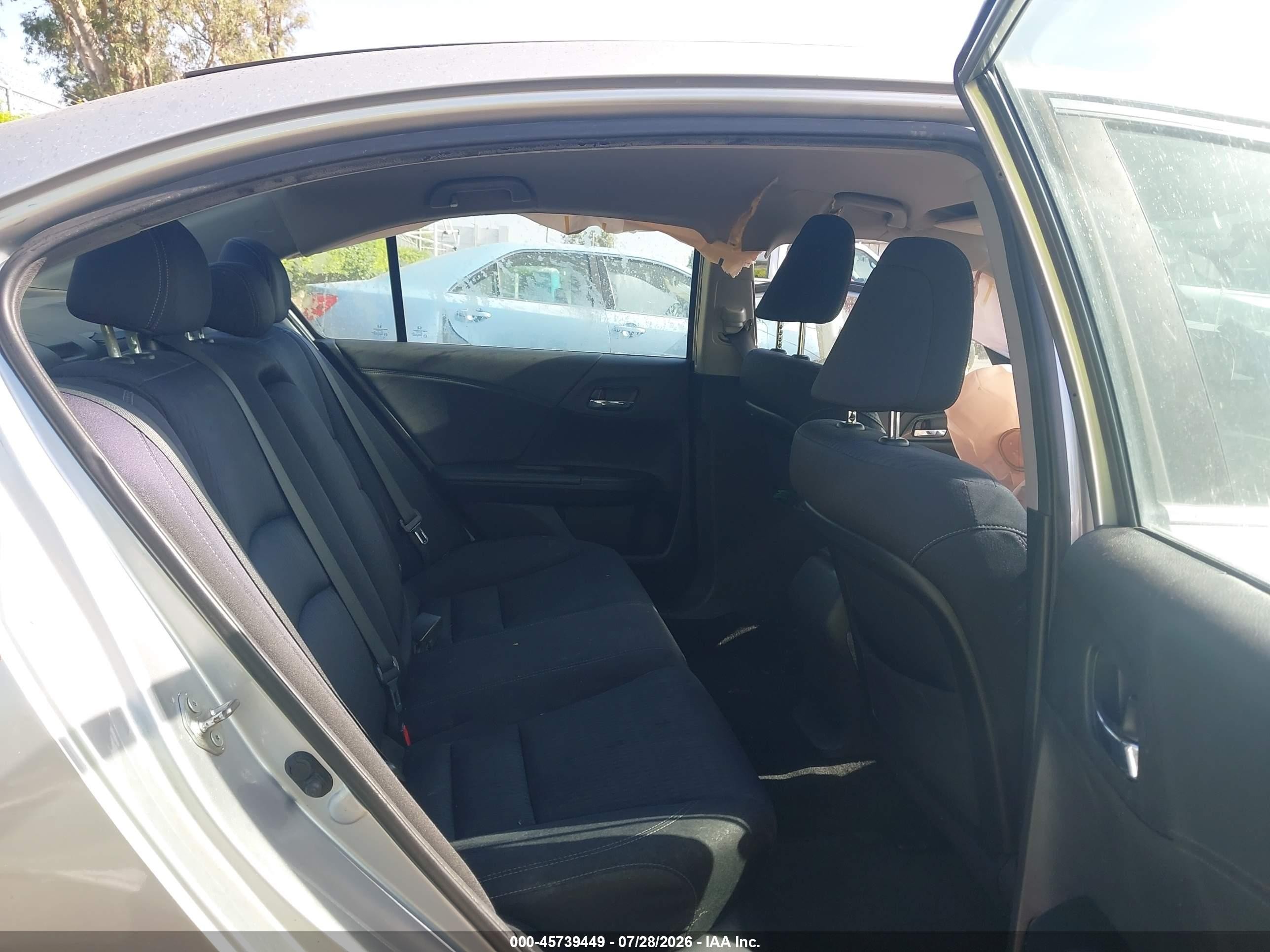 2013 Honda Accord Sport Silver vin: 1HGCR2F5XDA218398