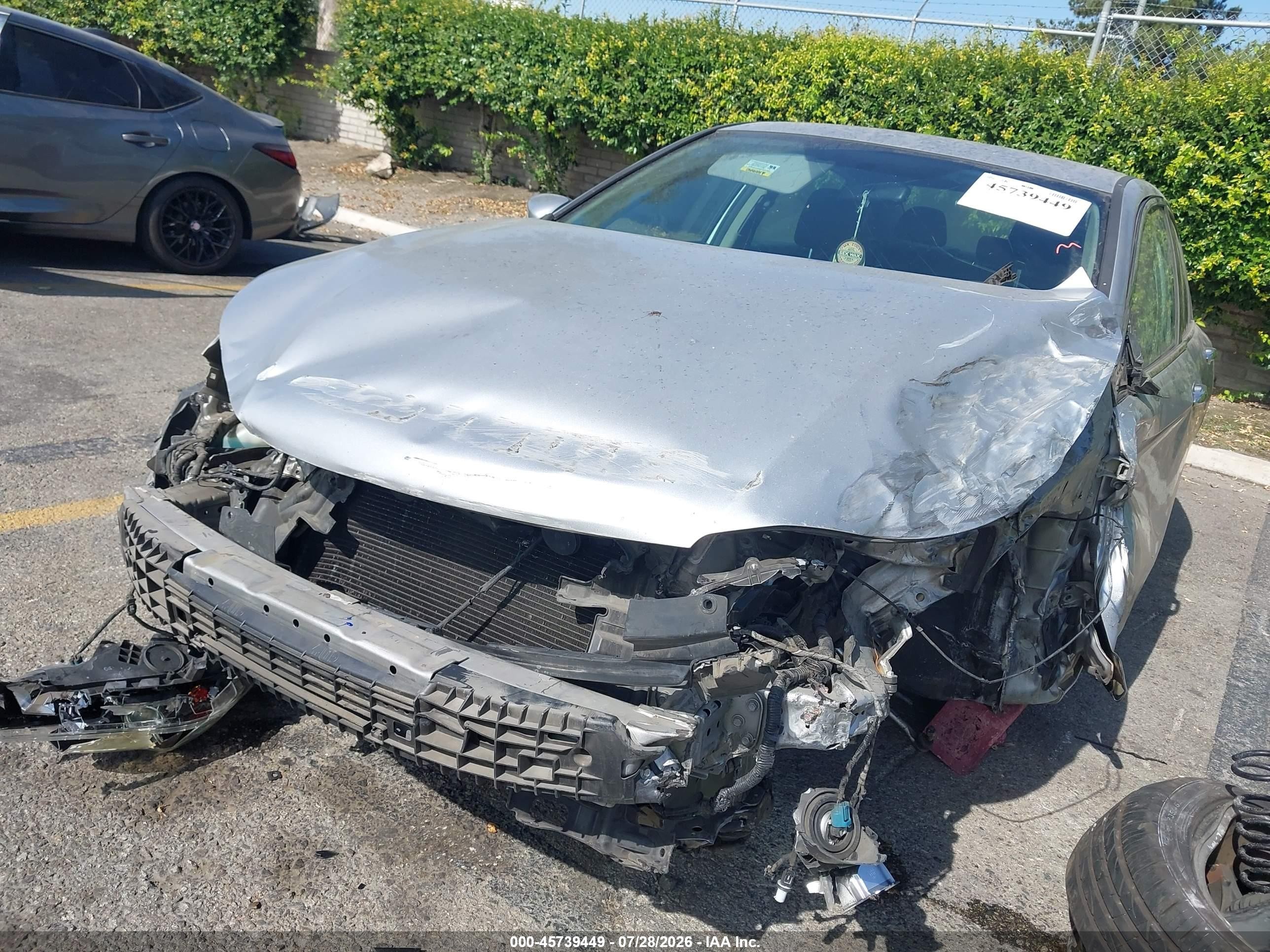 2013 Honda Accord Sport Silver vin: 1HGCR2F5XDA218398