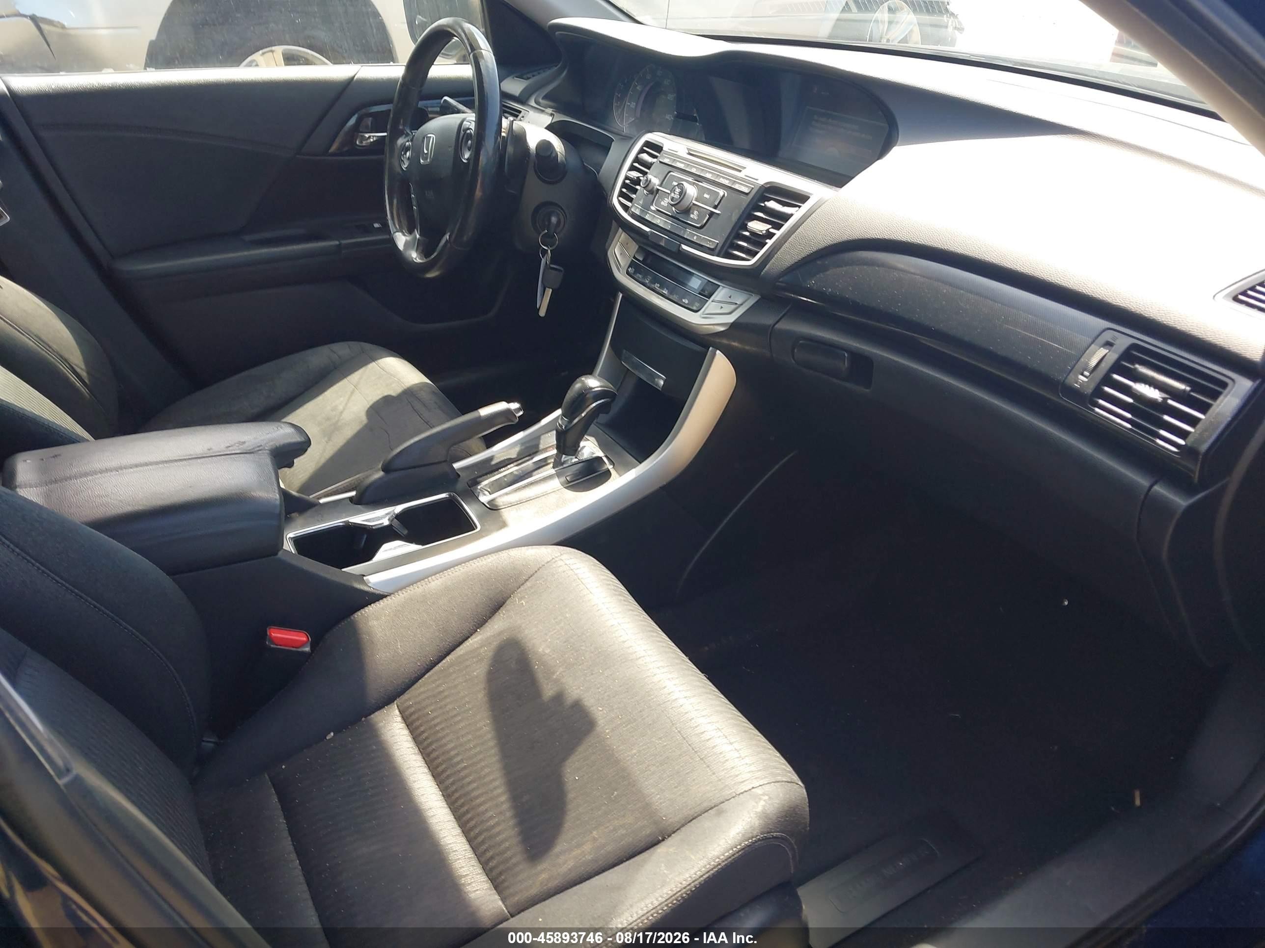 2013 Honda Accord Sport Синий vin: 1HGCR2F5XDA231216