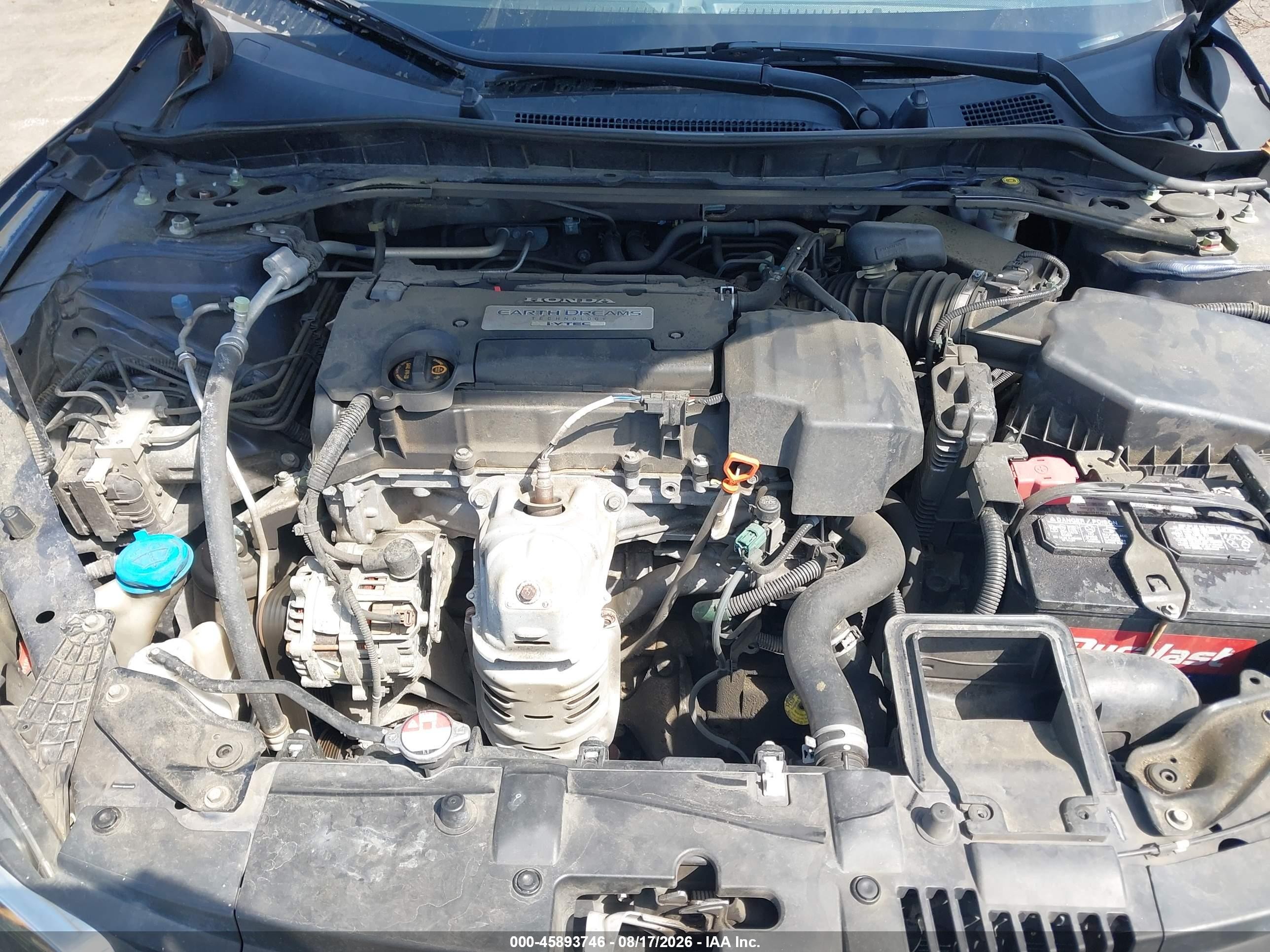 2013 Honda Accord Sport Синий vin: 1HGCR2F5XDA231216