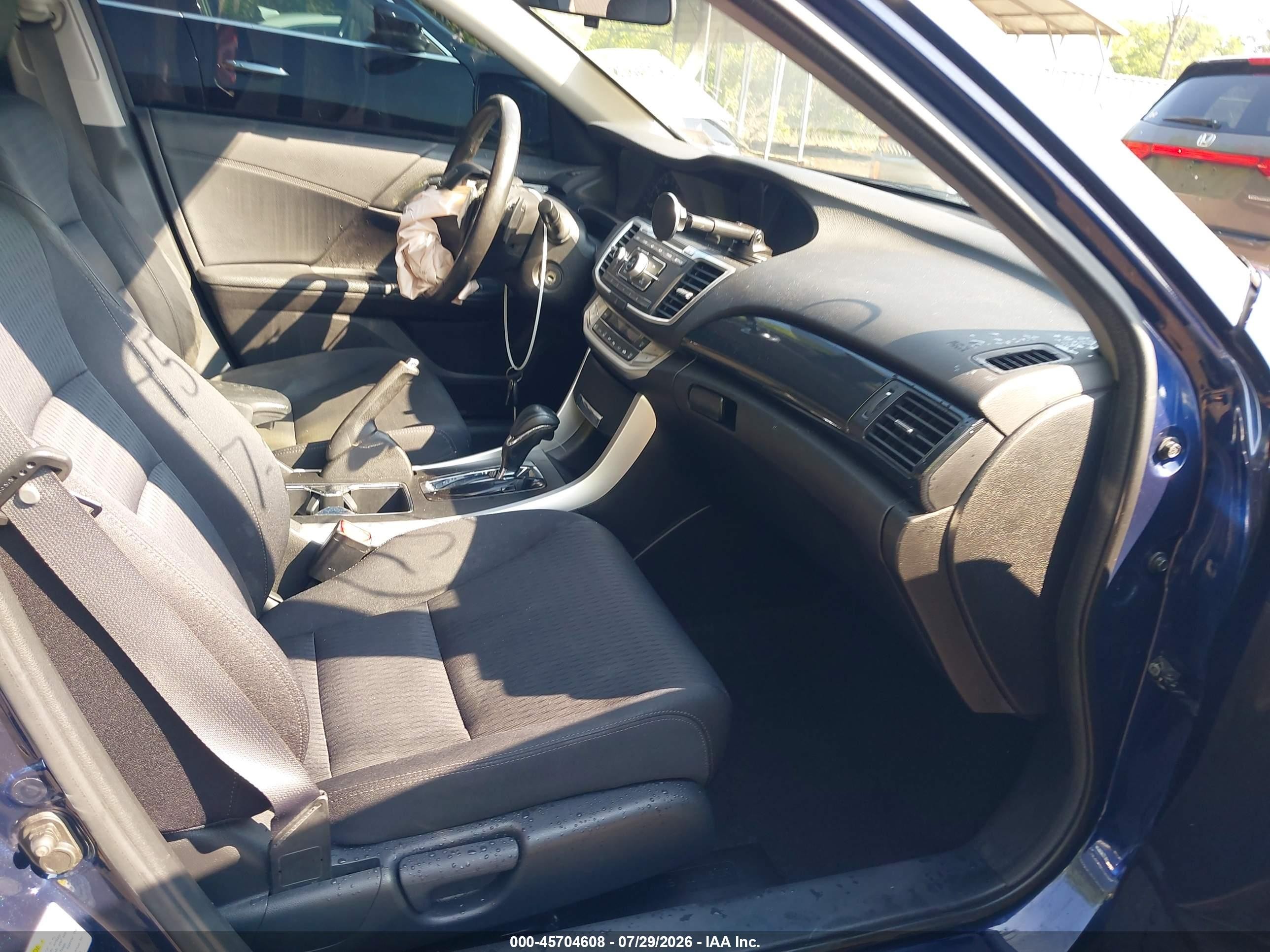 2013 Honda Accord Sport Blue vin: 1HGCR2F5XDA235833