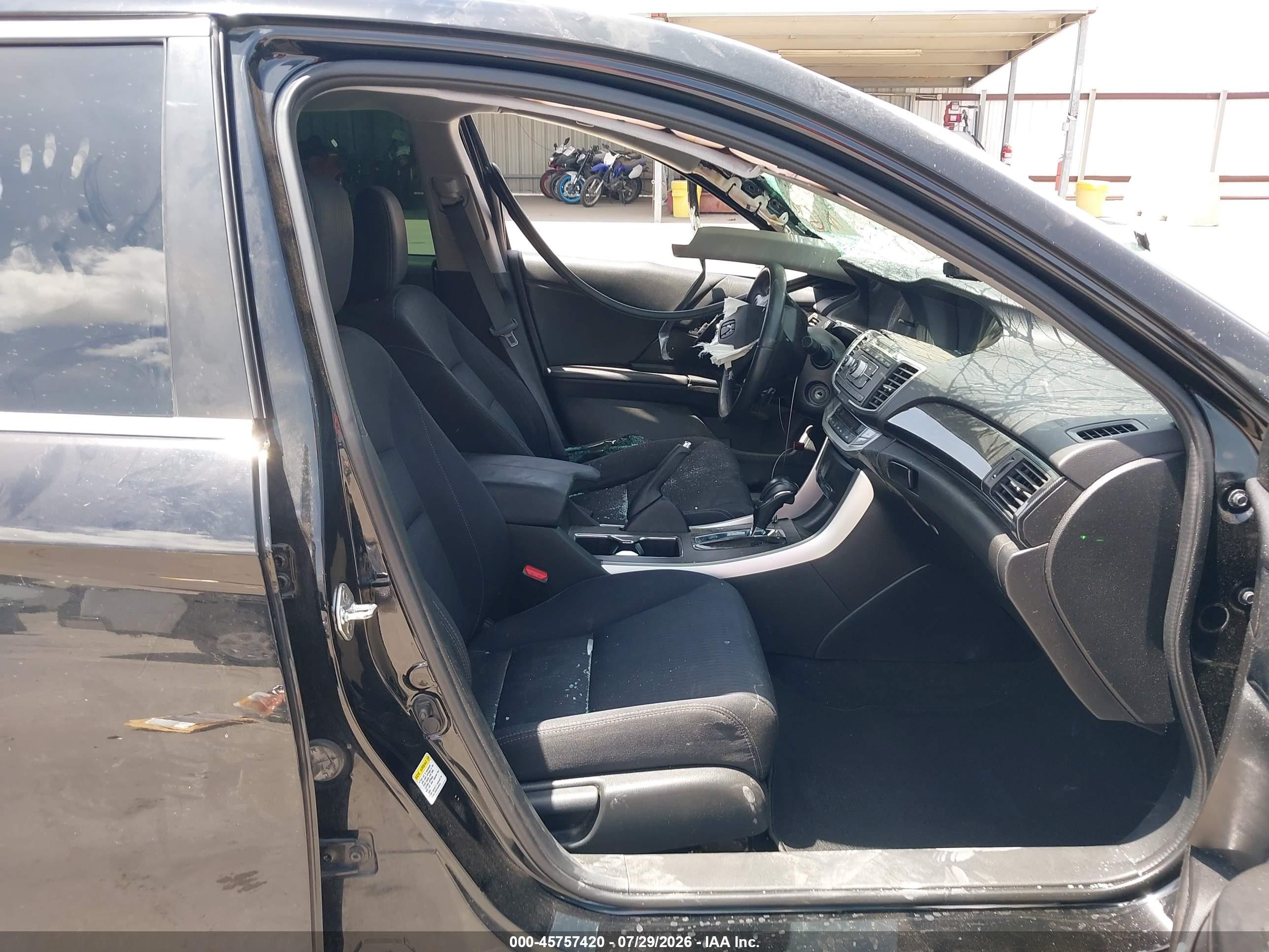 2013 Honda Accord Sport Black vin: 1HGCR2F5XDA253376