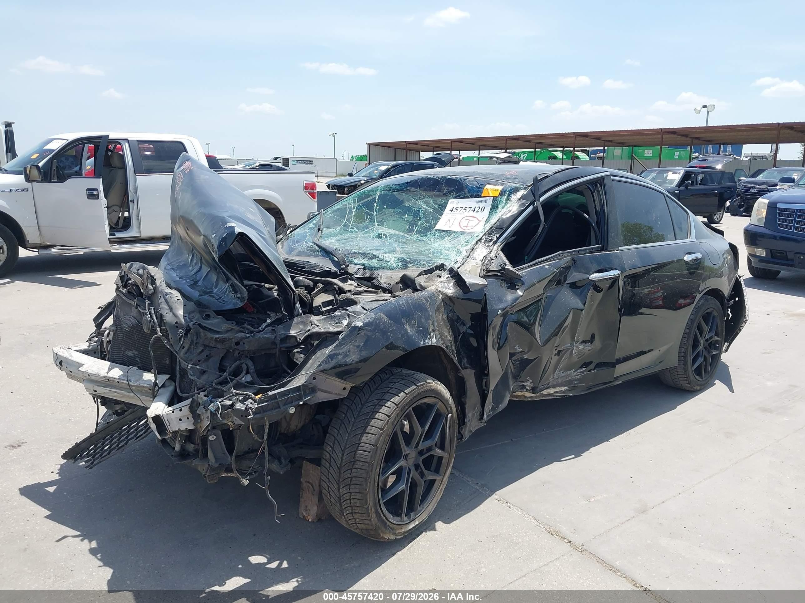 2013 Honda Accord Sport Black vin: 1HGCR2F5XDA253376
