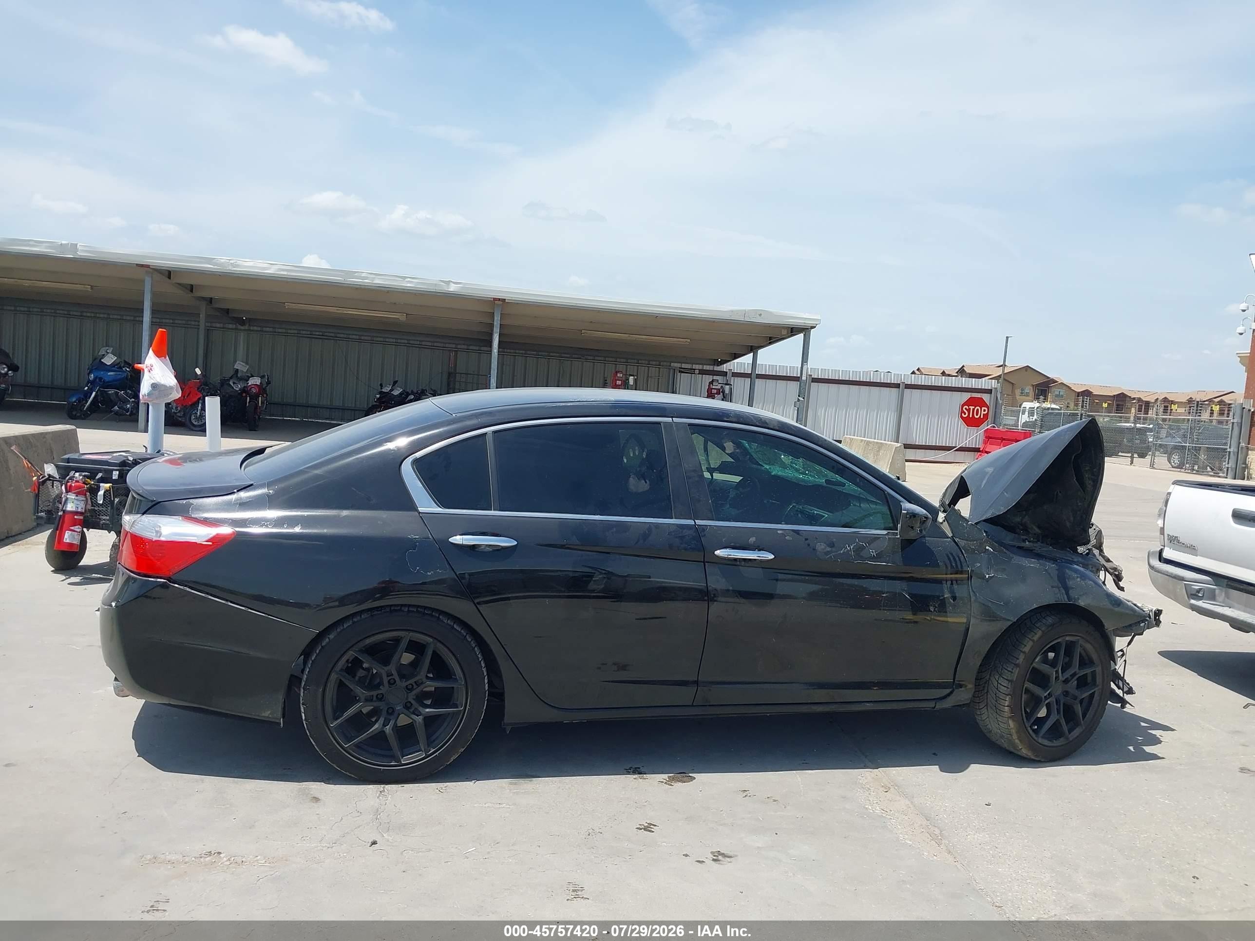 2013 Honda Accord Sport Black vin: 1HGCR2F5XDA253376