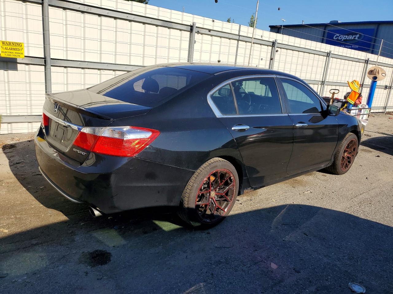 2013 Honda Accord Sport Black vin: 1HGCR2F5XDA254480