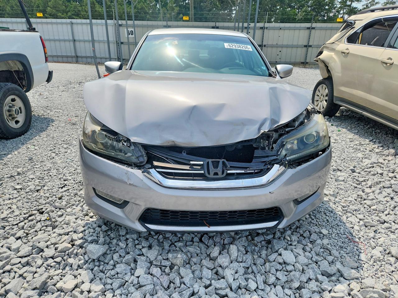 2013 Honda Accord Sport Серебряный vin: 1HGCR2F5XDA255337