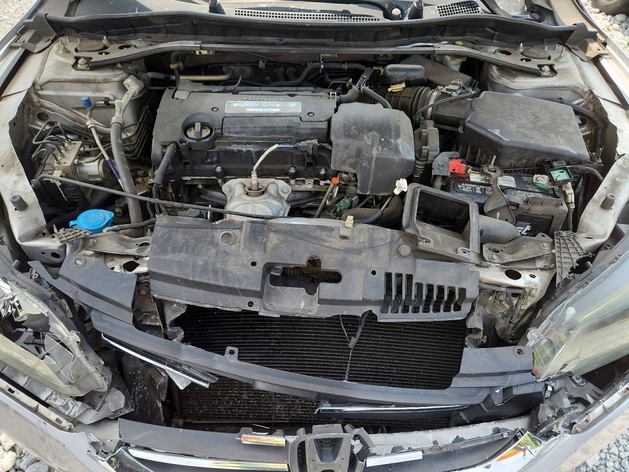 2013 Honda Accord Sport Серебряный vin: 1HGCR2F5XDA255337