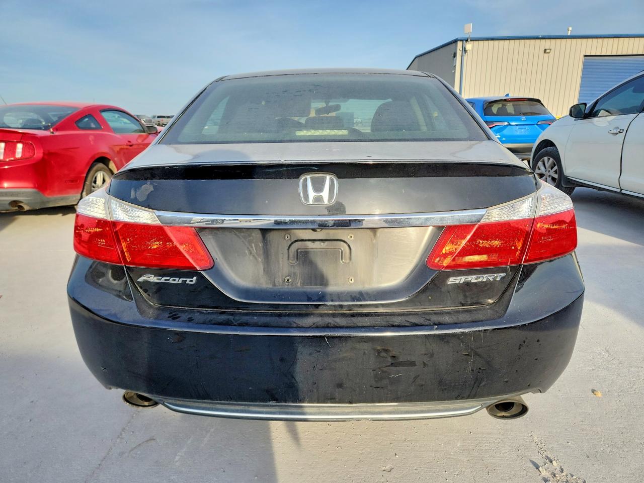 2013 Honda Accord Sport Черный vin: 1HGCR2F5XDA260246