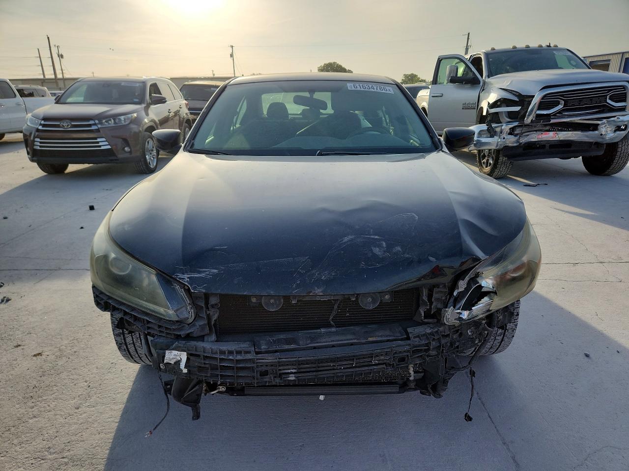 2013 Honda Accord Sport Черный vin: 1HGCR2F5XDA260246