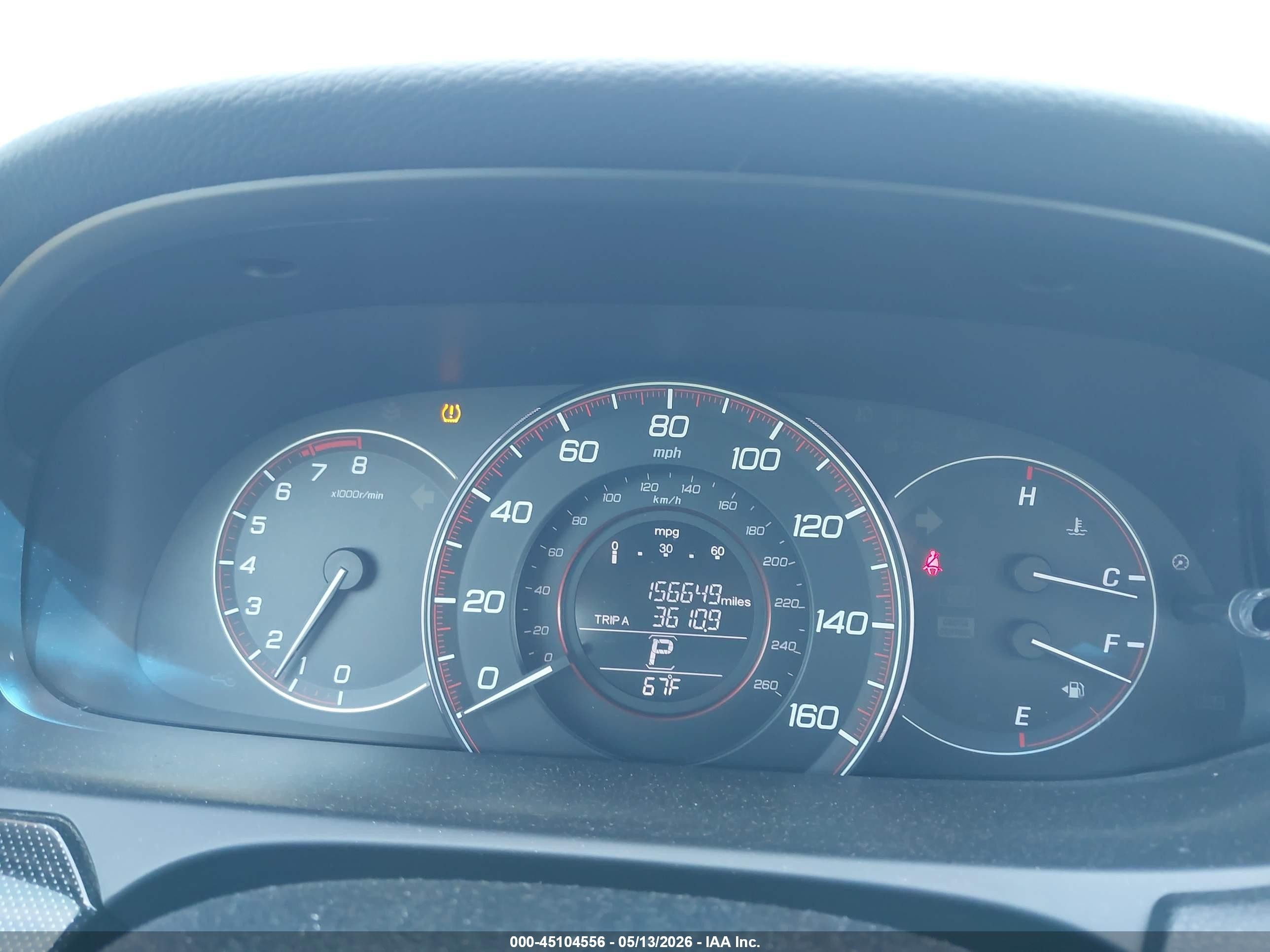 2013 Honda Accord Sport Gray vin: 1HGCR2F5XDA268623