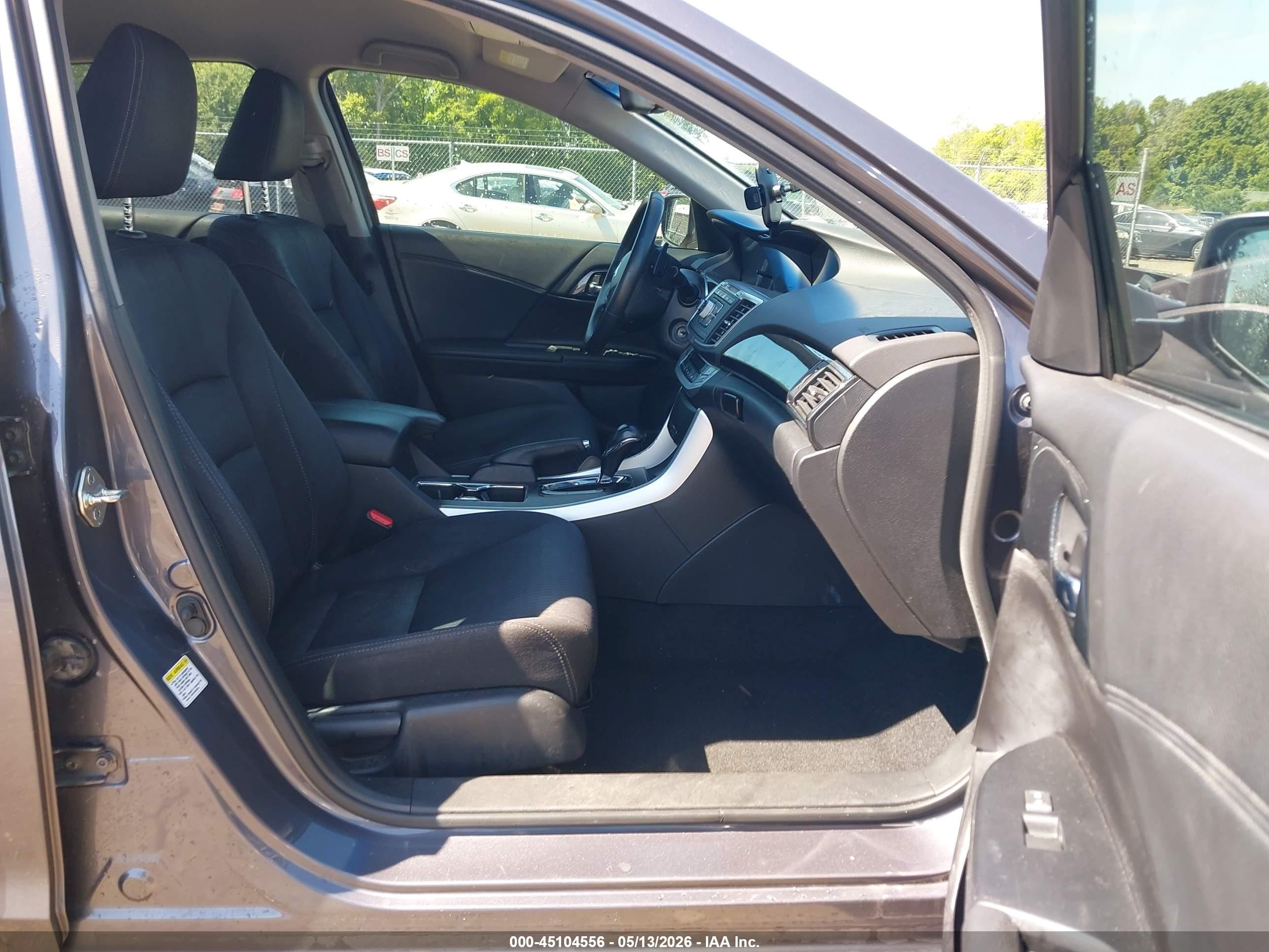 2013 Honda Accord Sport Gray vin: 1HGCR2F5XDA268623