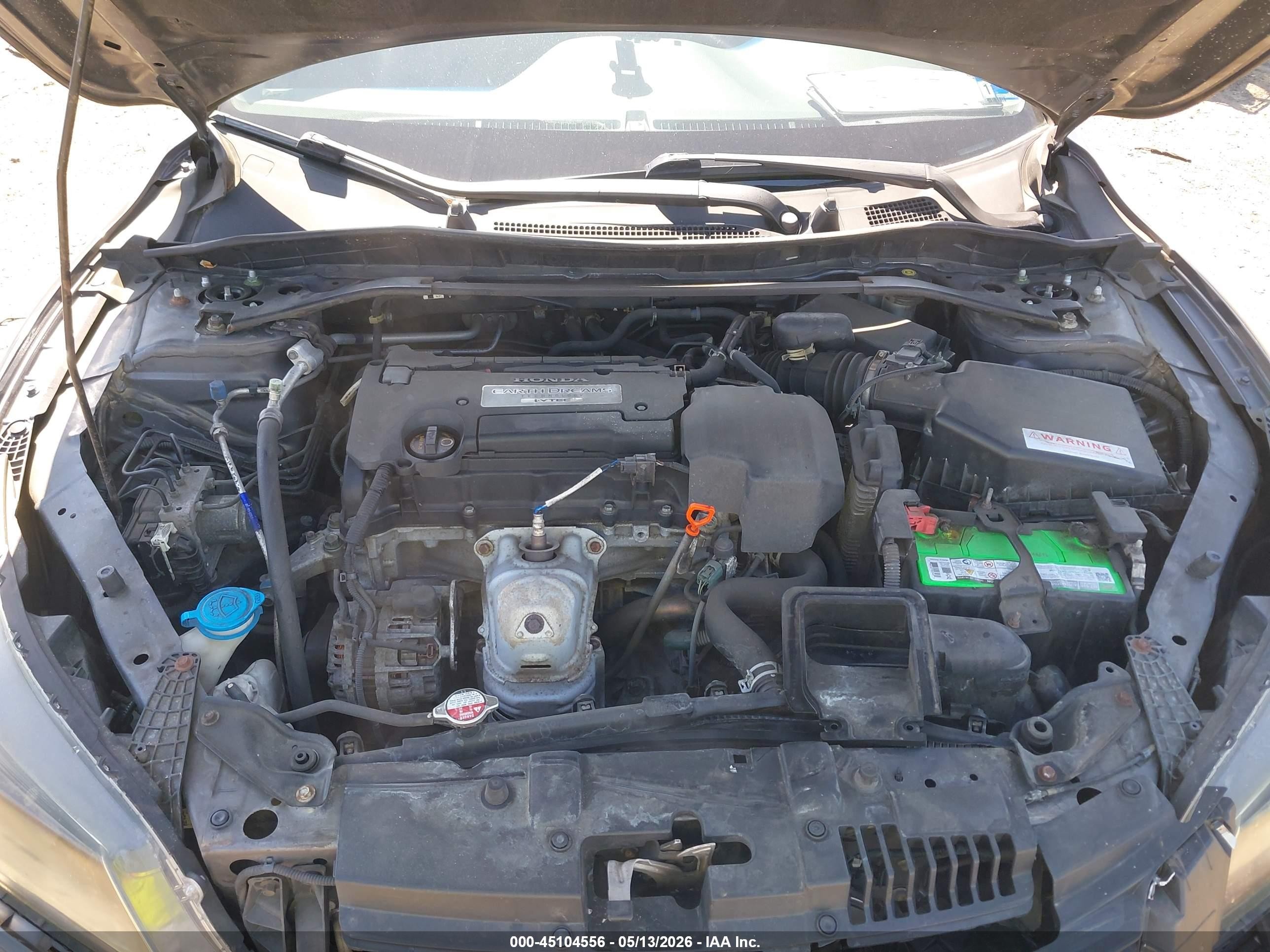 2013 Honda Accord Sport Gray vin: 1HGCR2F5XDA268623