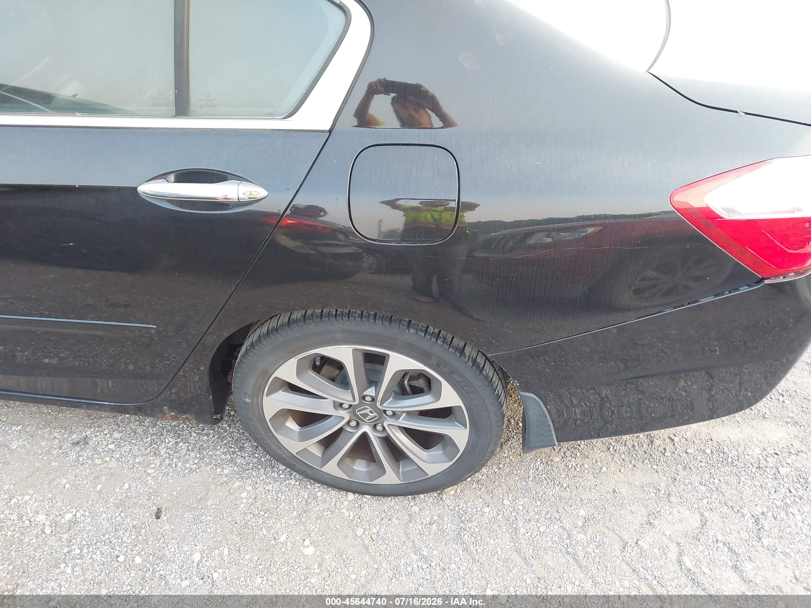 2013 Honda Accord Sport Черный vin: 1HGCR2F5XDA275717