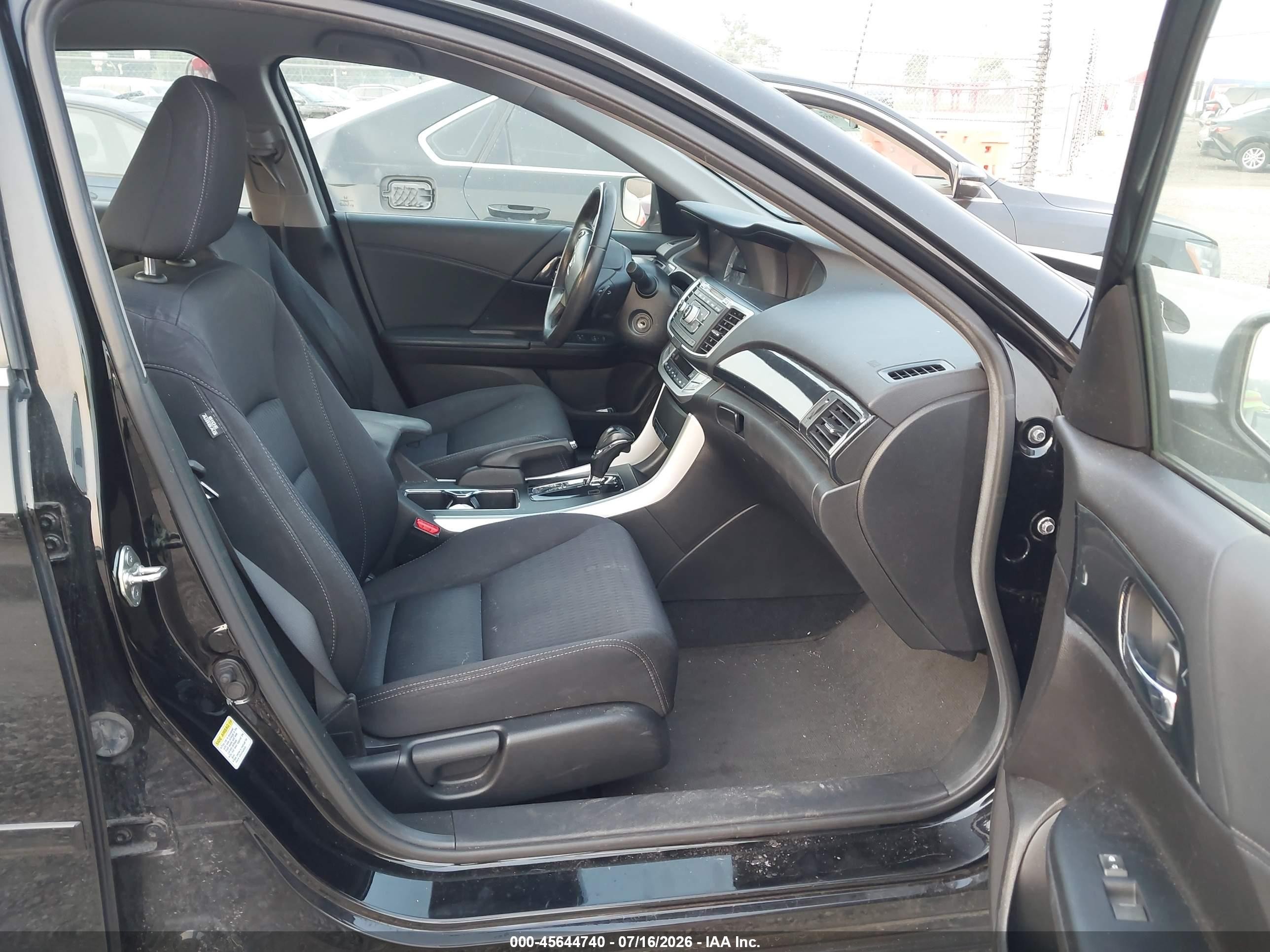2013 Honda Accord Sport Черный vin: 1HGCR2F5XDA275717