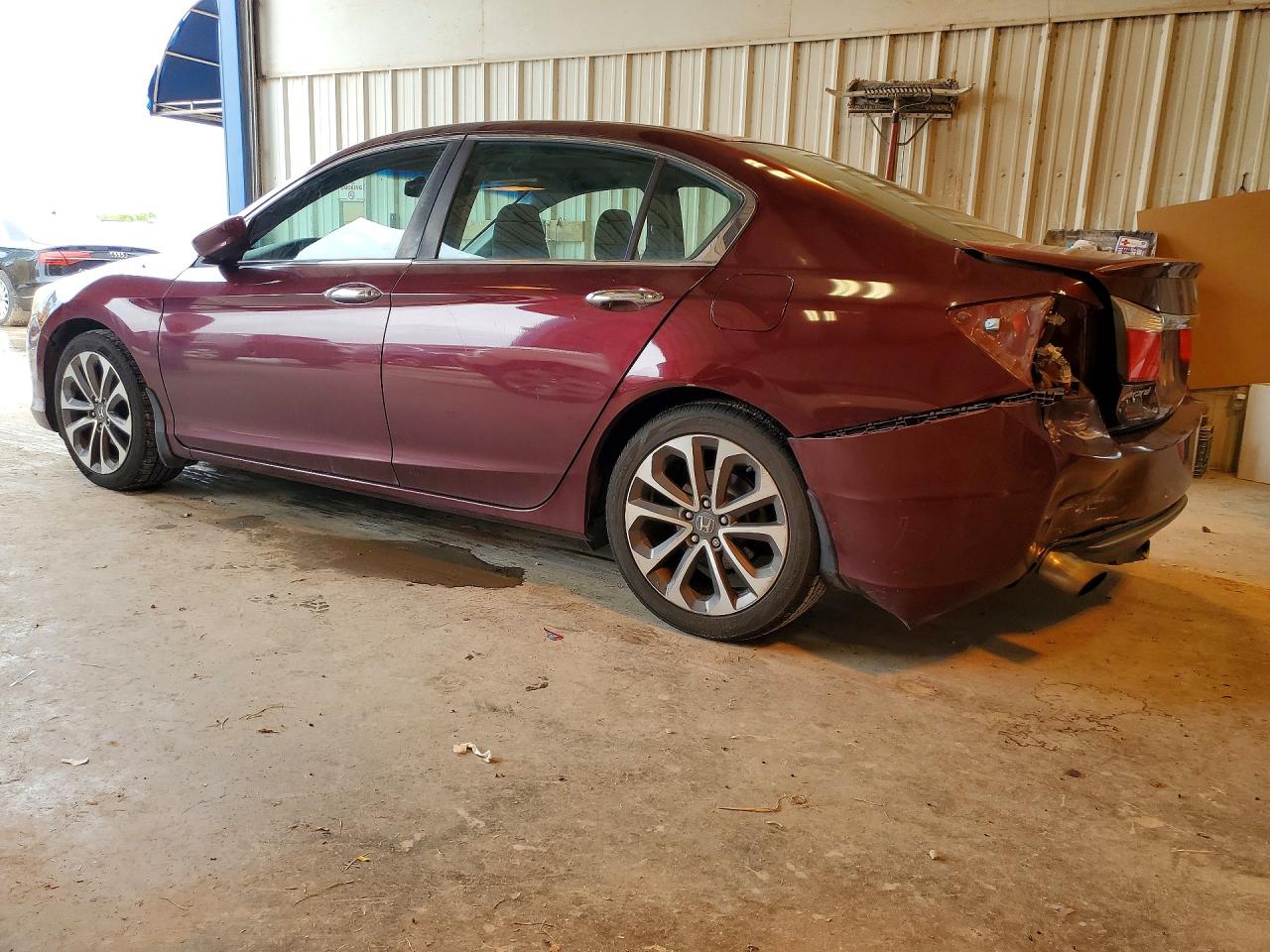 2013 Honda Accord Sport Maroon vin: 1HGCR2F5XDA279279