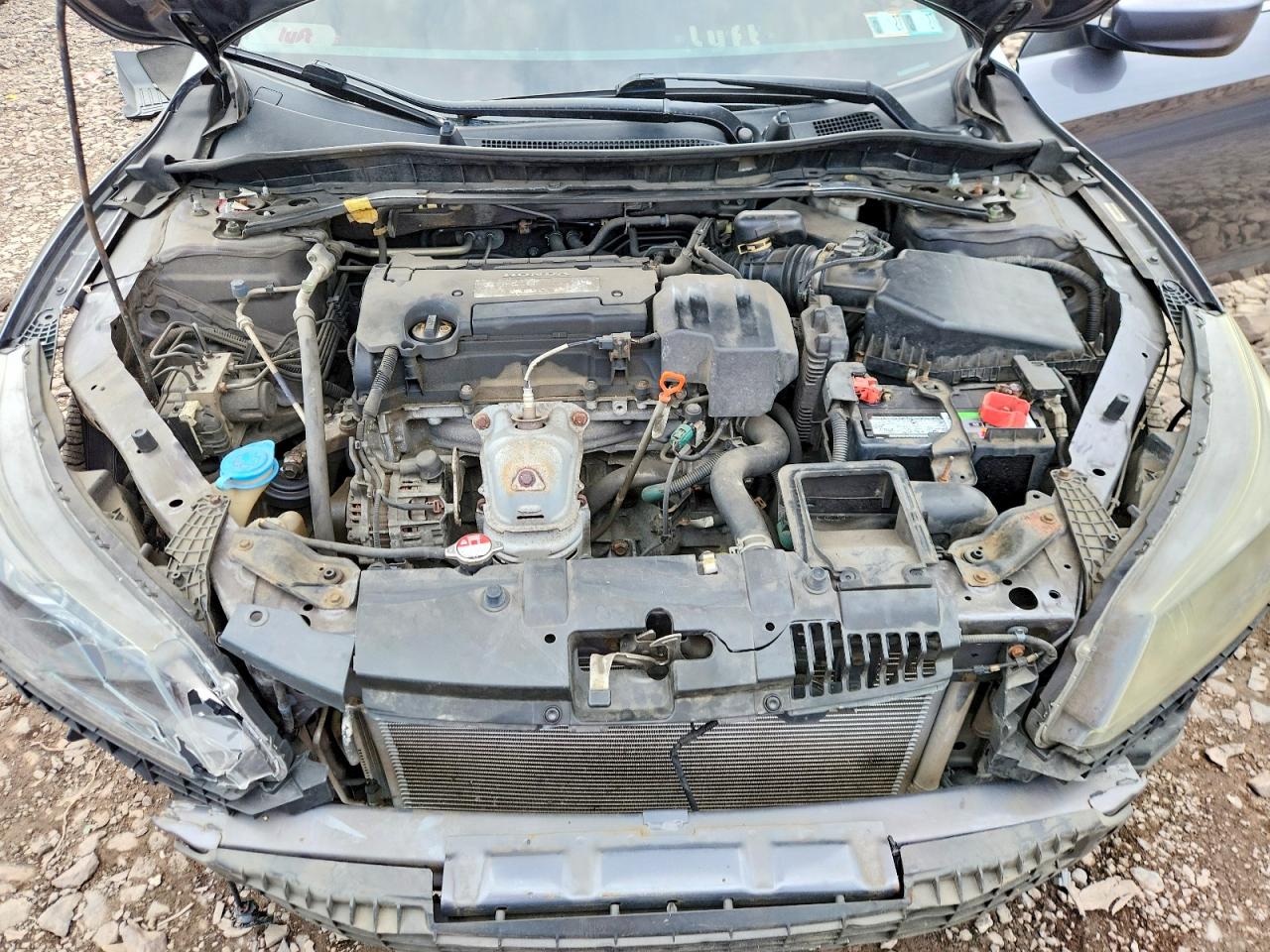 2013 Honda Accord Sport Серый vin: 1HGCR2F5XDA279492