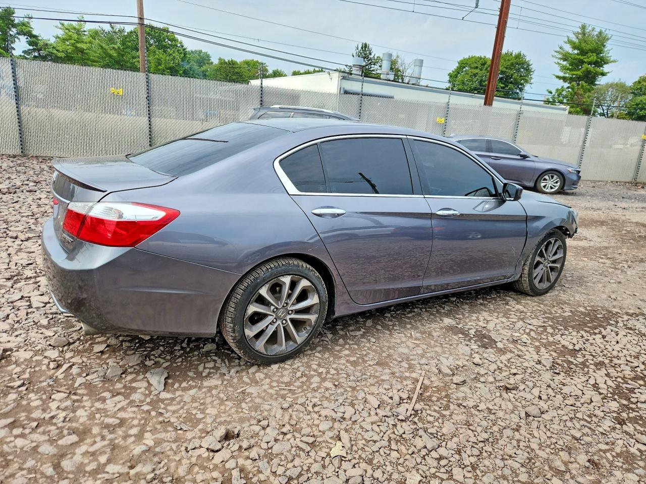 2013 Honda Accord Sport Серый vin: 1HGCR2F5XDA279492