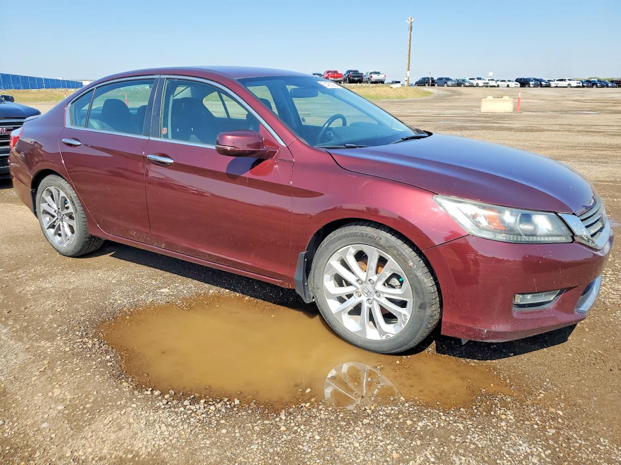 2013 Honda Accord Sport Red vin: 1HGCR2F5XDA806186