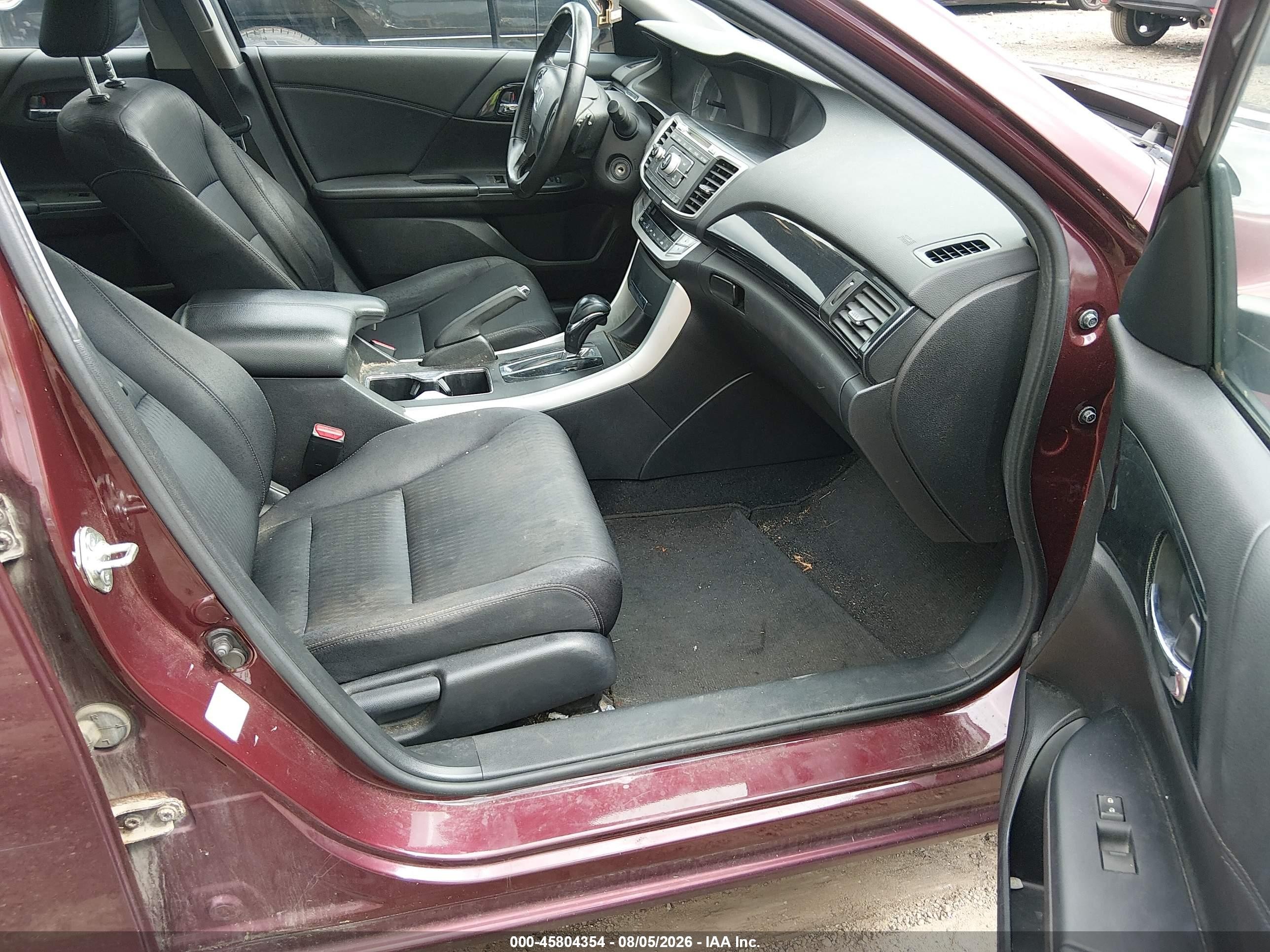 2014 Honda Accord Sport Red vin: 1HGCR2F5XEA090746