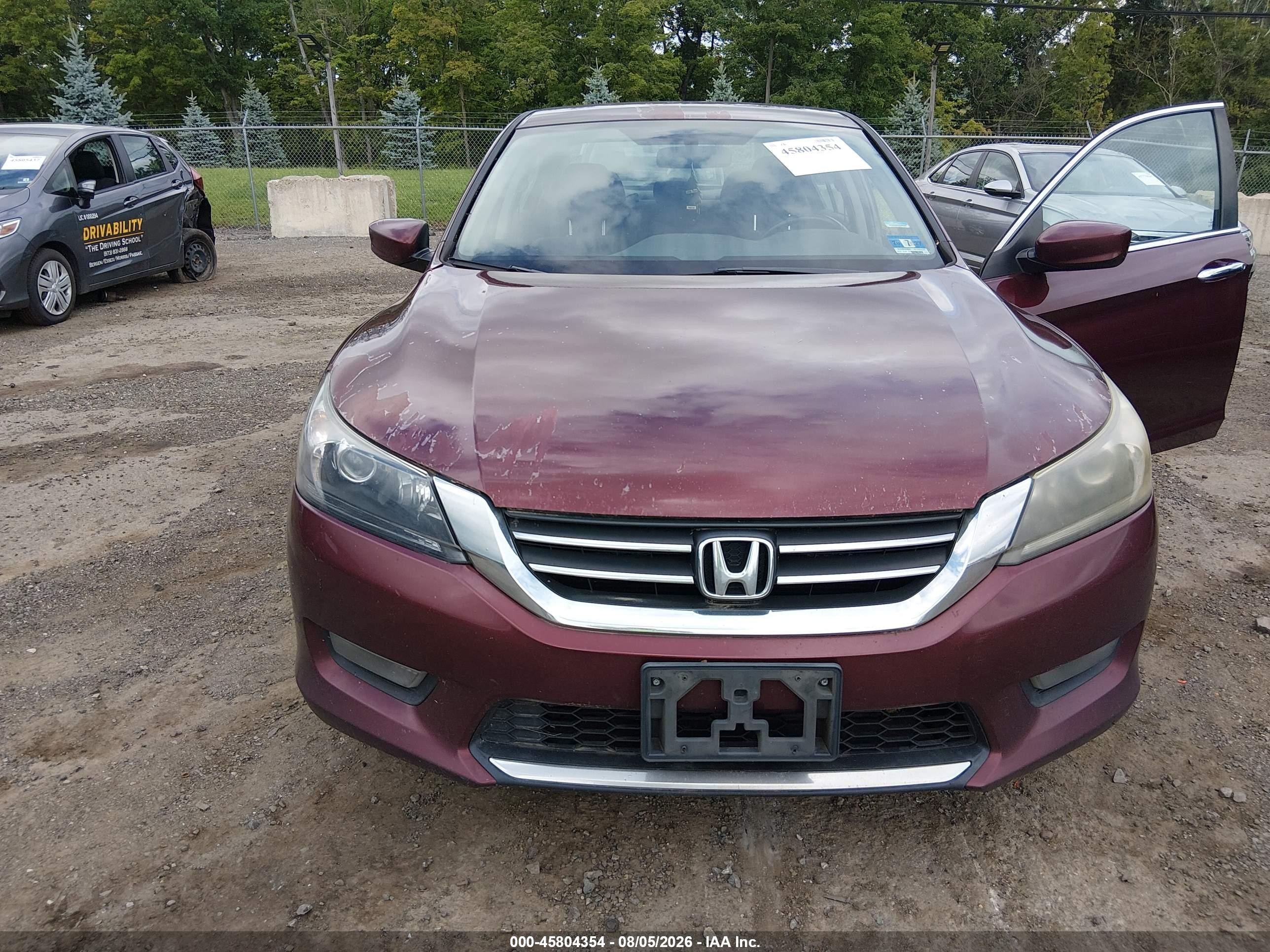 2014 Honda Accord Sport Red vin: 1HGCR2F5XEA090746