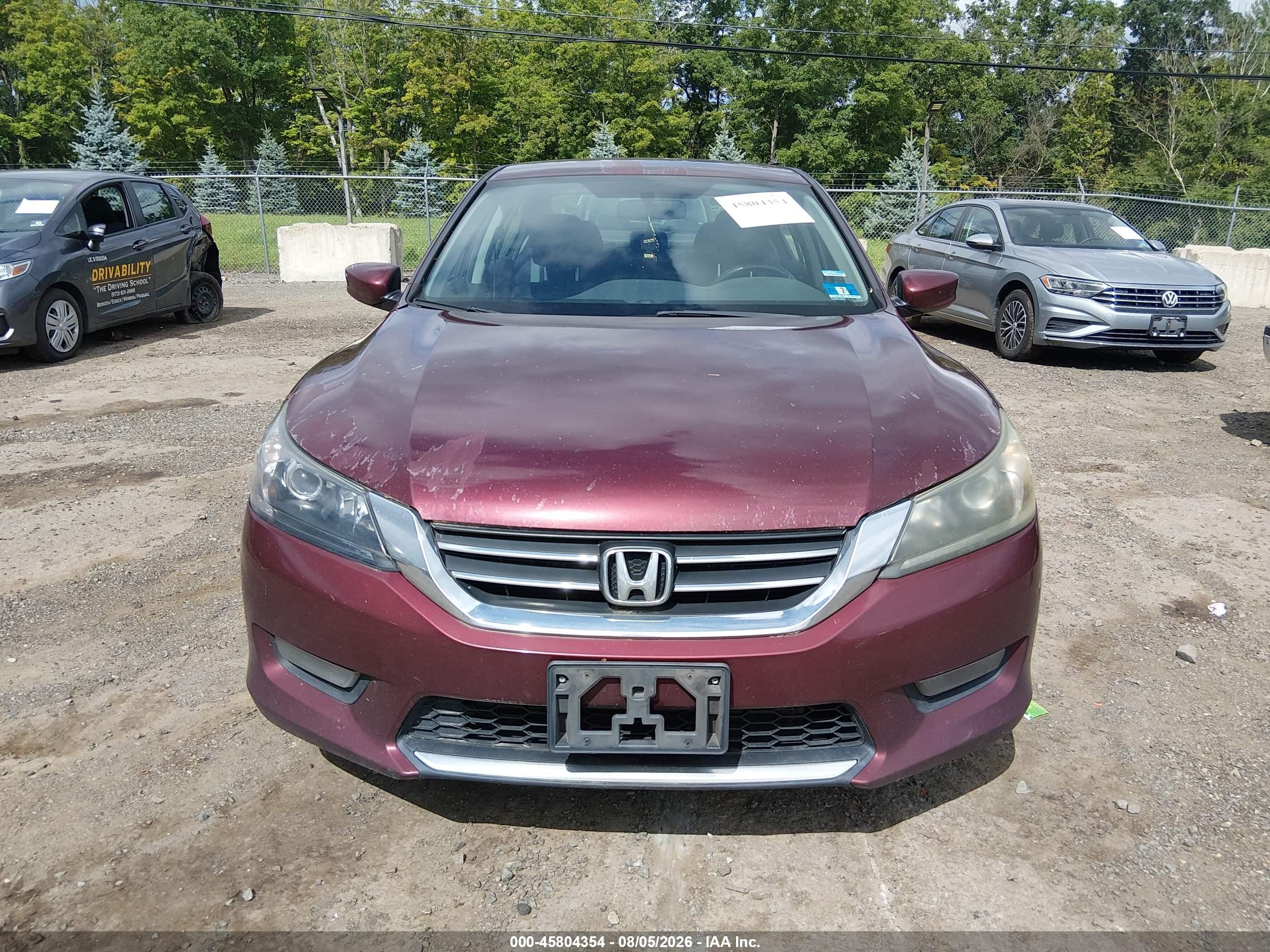 2014 Honda Accord Sport Red vin: 1HGCR2F5XEA090746