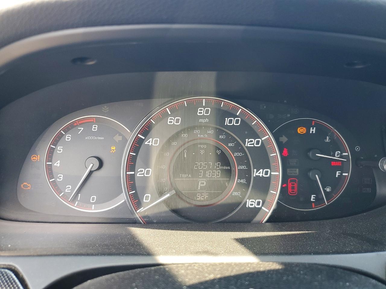 2014 Honda Accord Sport Gray vin: 1HGCR2F5XEA102460