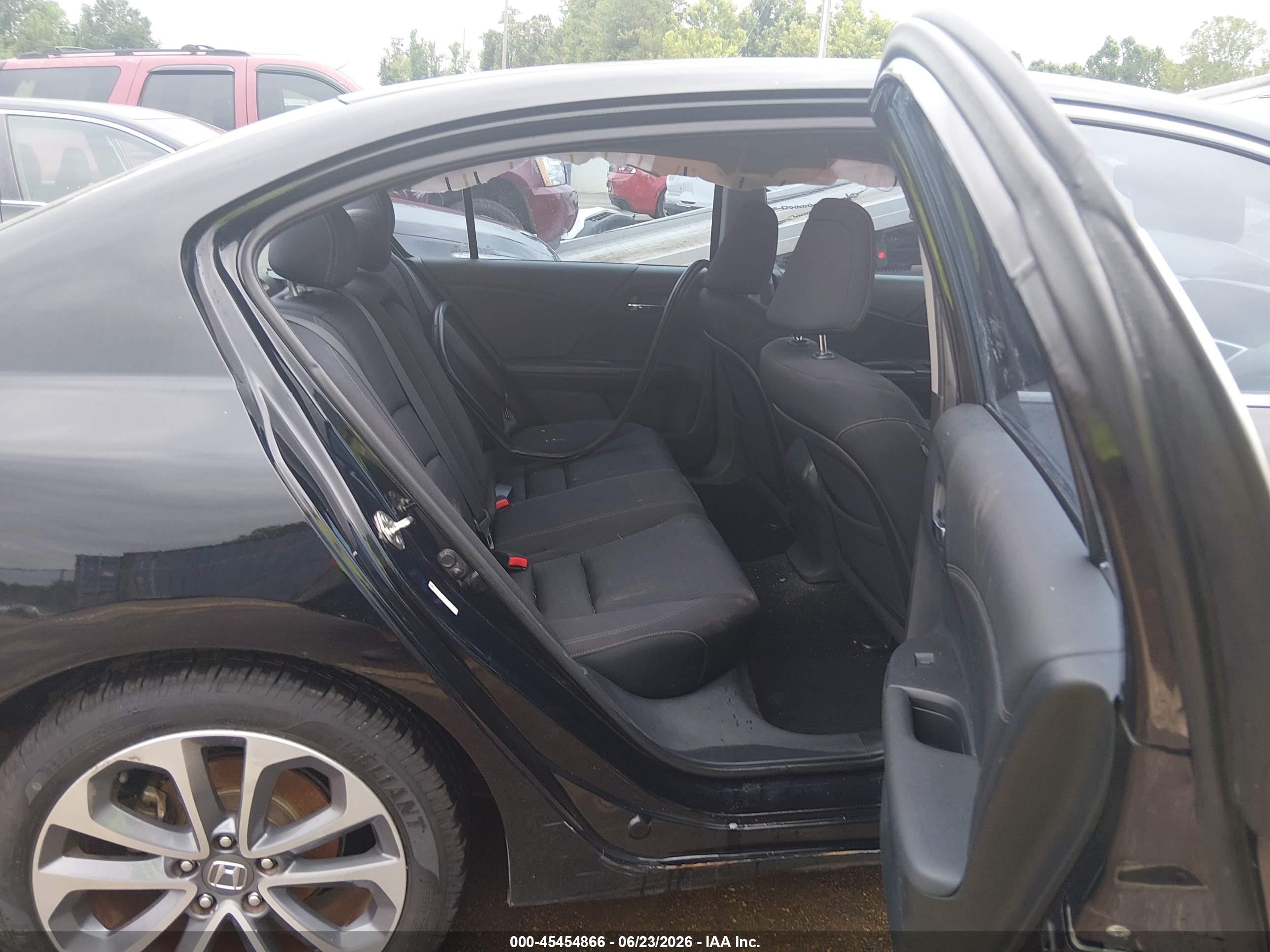 2014 Honda Accord Sport Black vin: 1HGCR2F5XEA104497