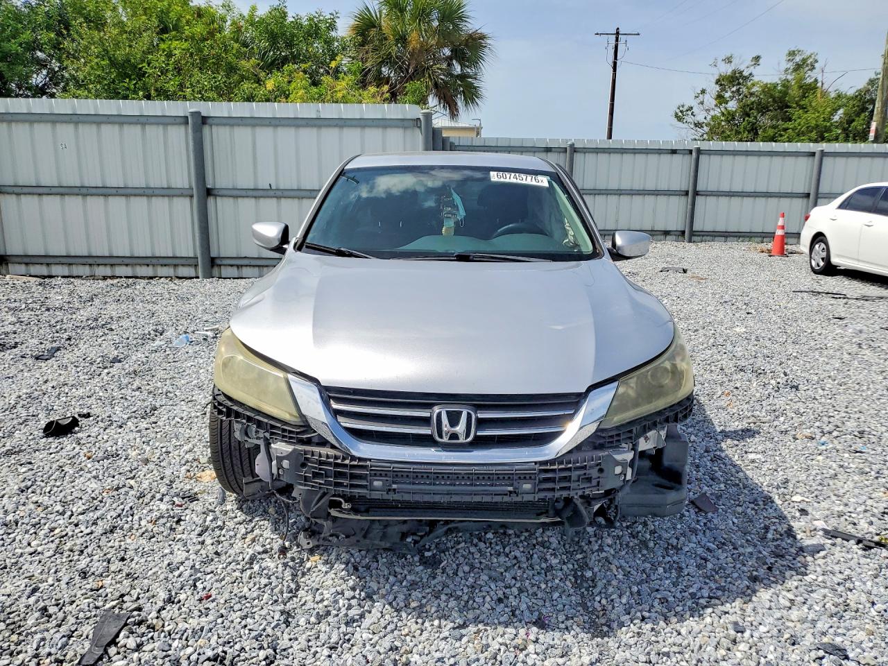 2014 Honda Accord Sport Silver vin: 1HGCR2F5XEA129335