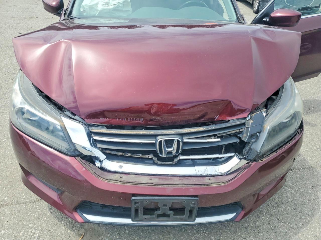 2014 Honda Accord Sport Burgundy vin: 1HGCR2F5XEA130596
