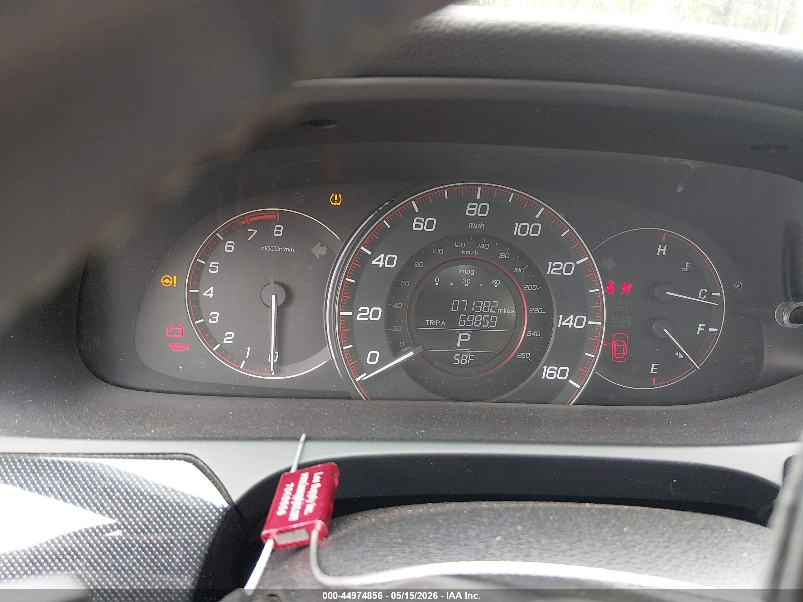 2014 Honda Accord Sport Burgundy vin: 1HGCR2F5XEA136852