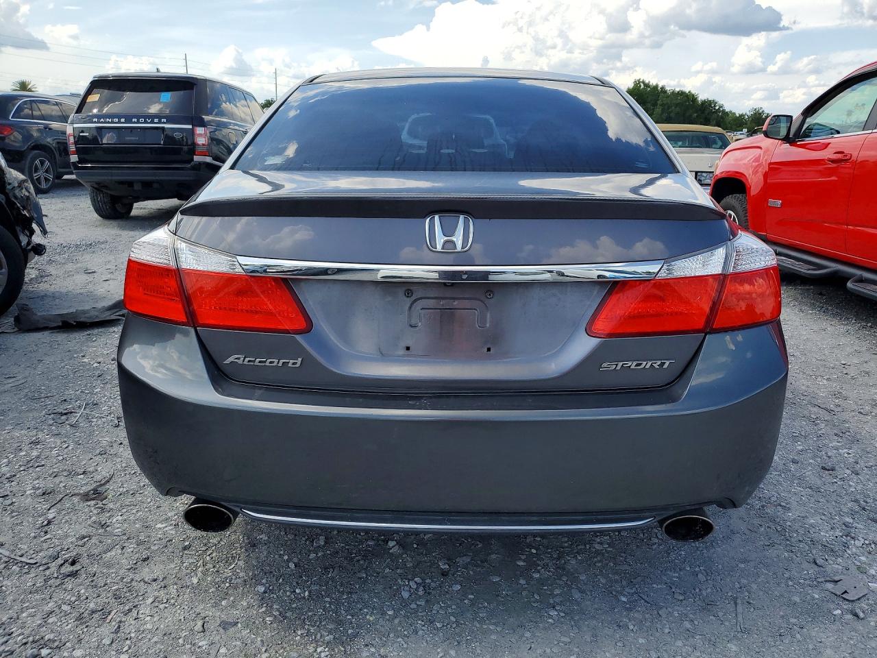 2014 Honda Accord Sport Gray vin: 1HGCR2F5XEA138293