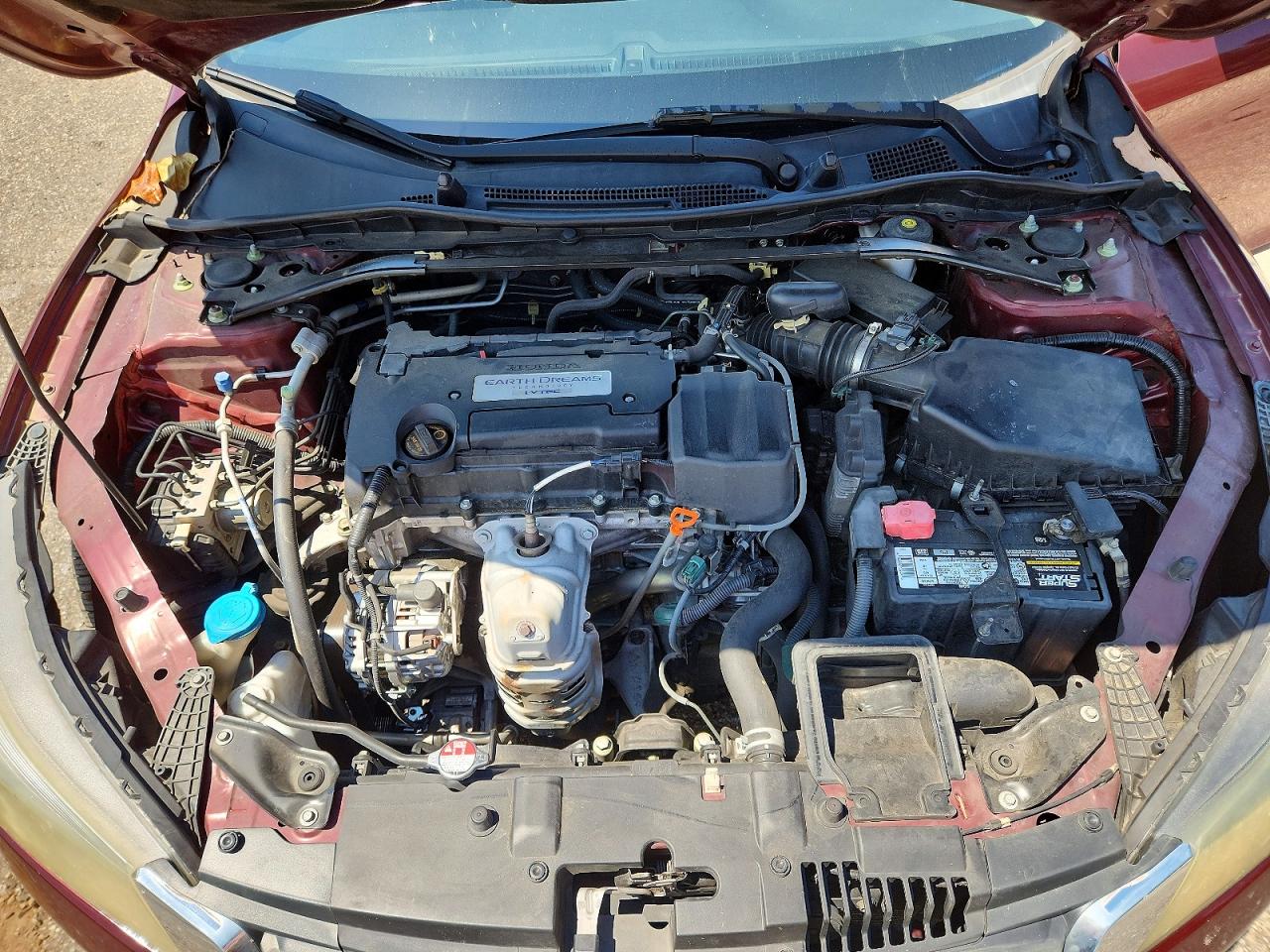 2014 Honda Accord Sport Red vin: 1HGCR2F5XEA216877