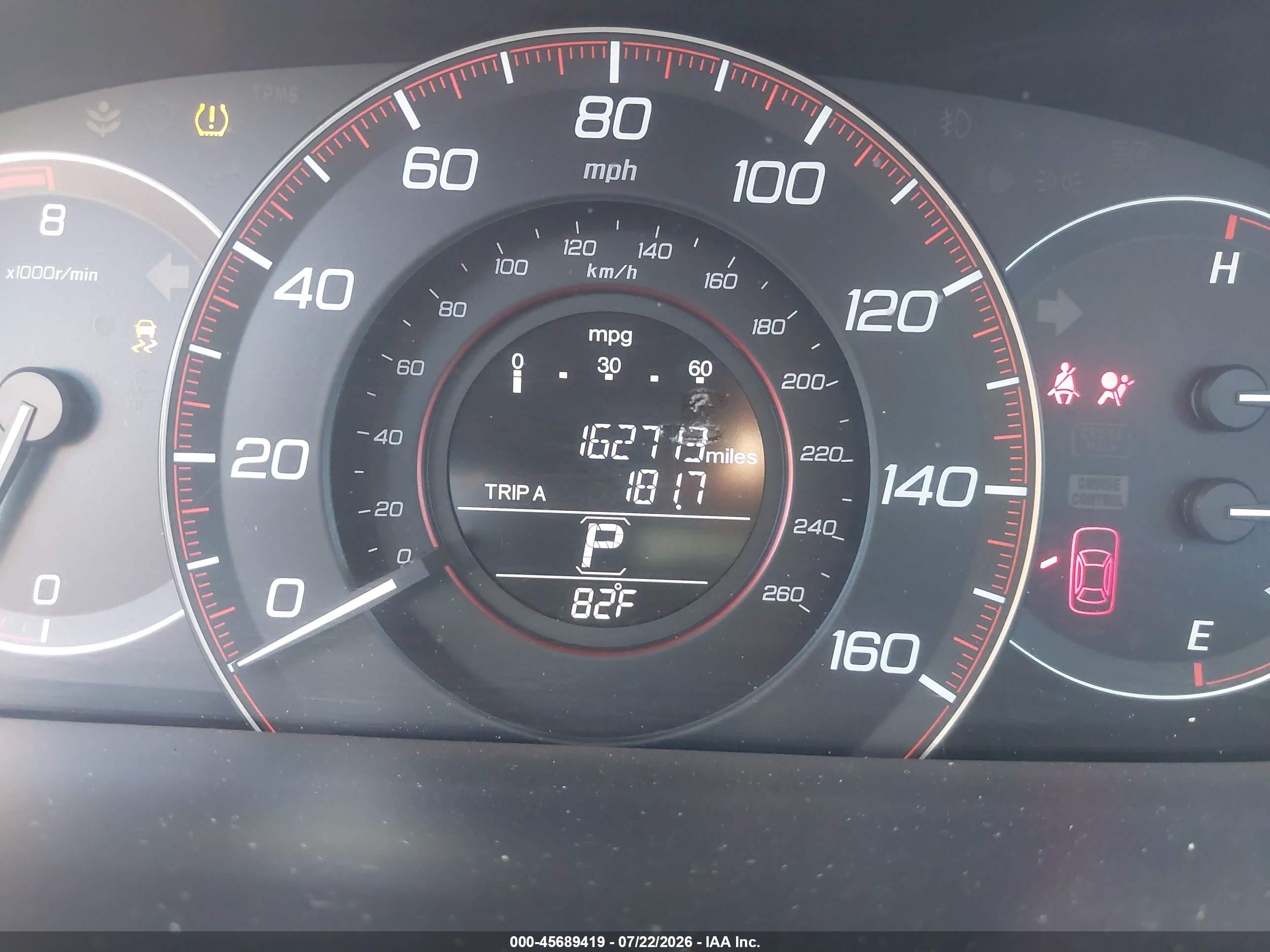 2014 Honda Accord Sport White vin: 1HGCR2F5XEA234375