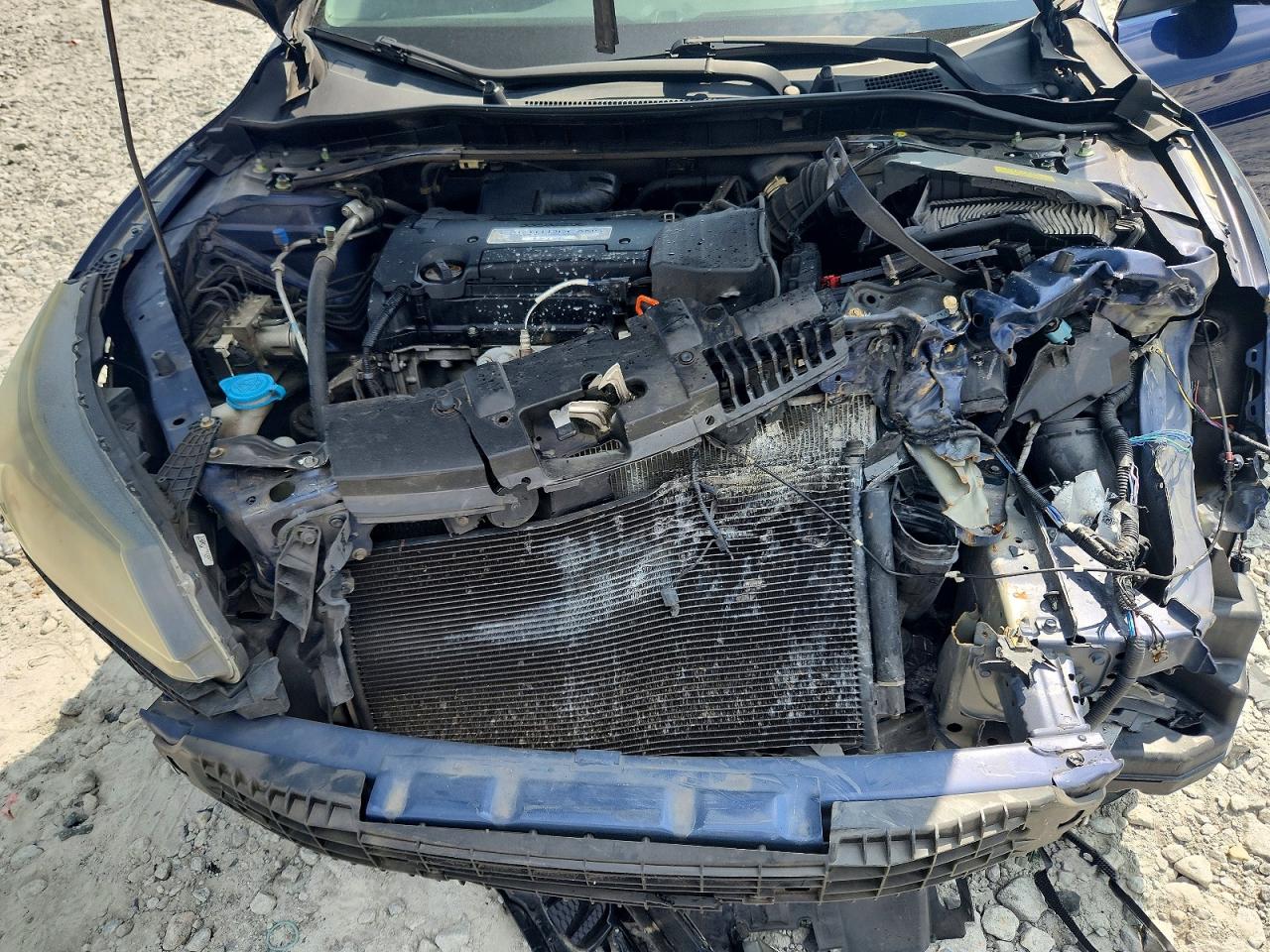 2014 Honda Accord Sport Blue vin: 1HGCR2F5XEA259681