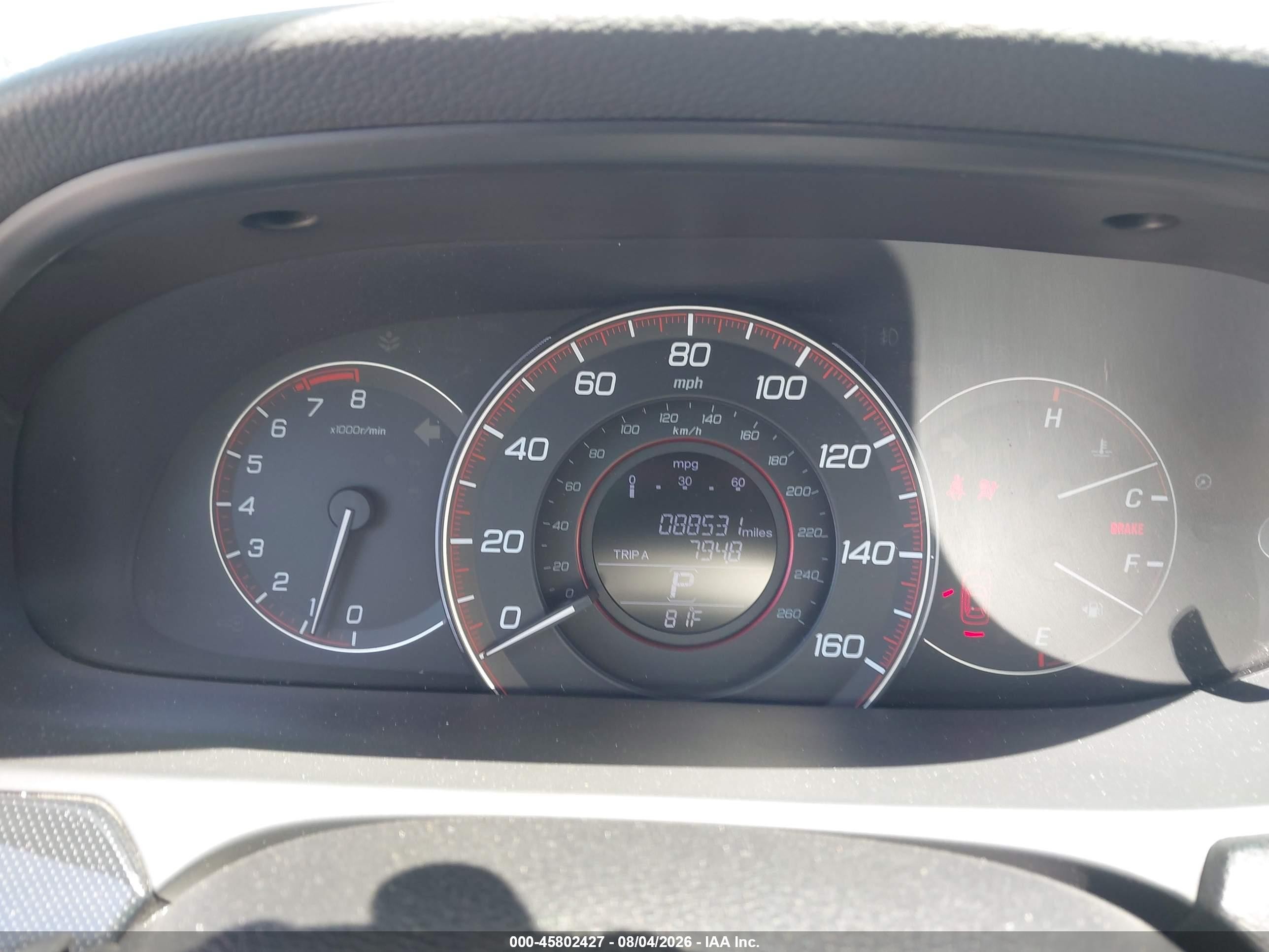 2015 Honda Accord Sport Silver vin: 1HGCR2F5XFA019726