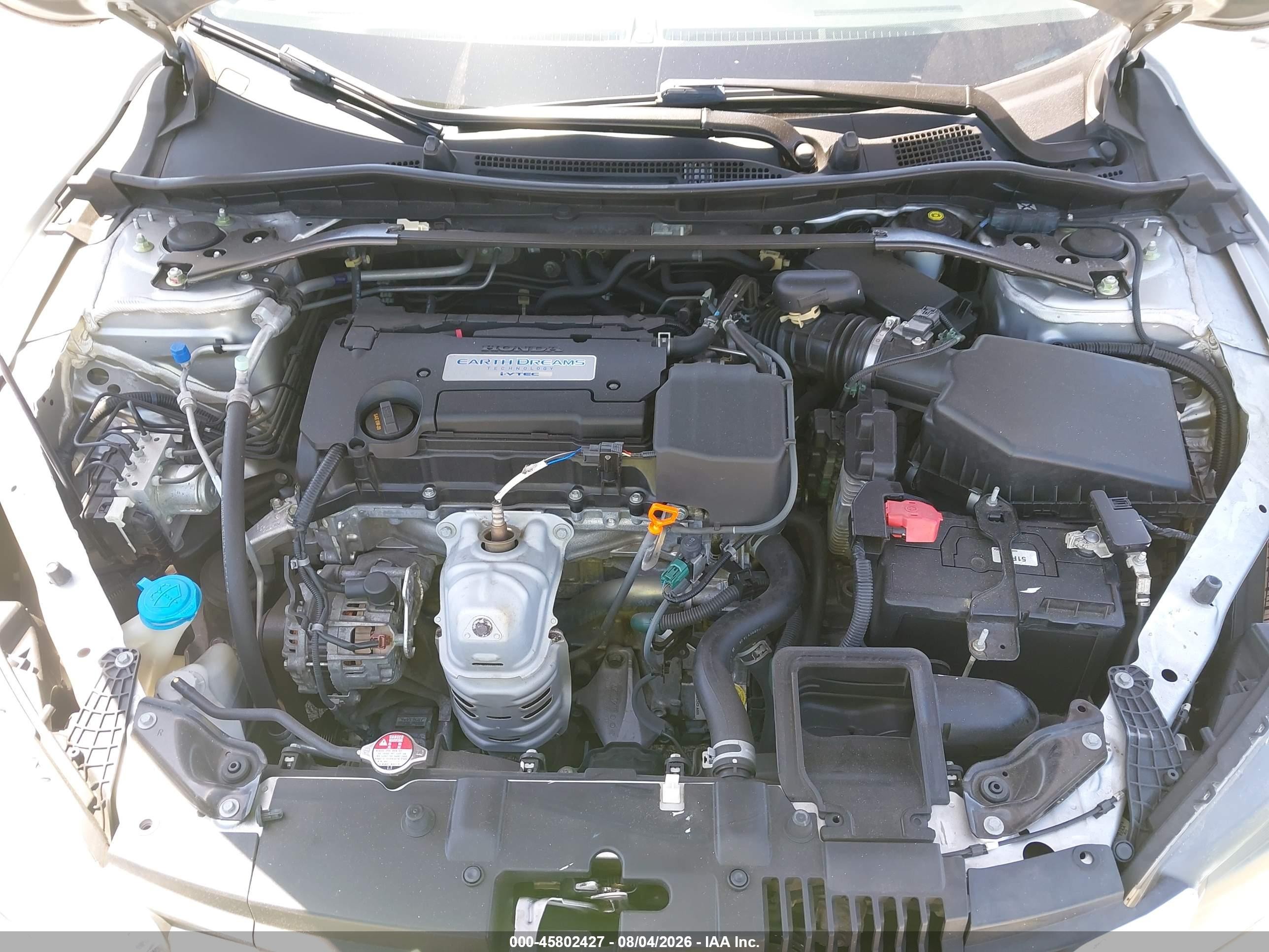 2015 Honda Accord Sport Silver vin: 1HGCR2F5XFA019726