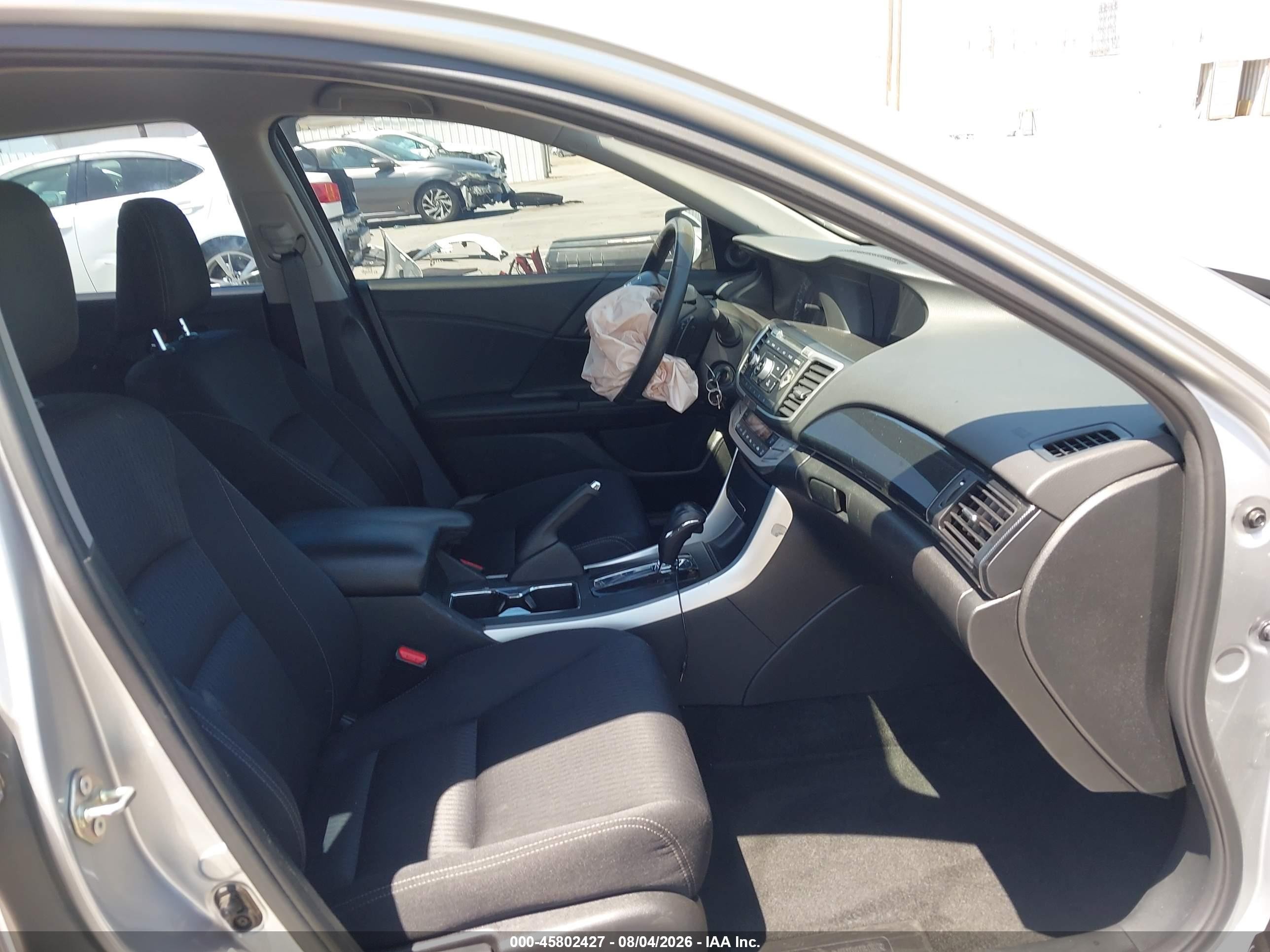 2015 Honda Accord Sport Silver vin: 1HGCR2F5XFA019726